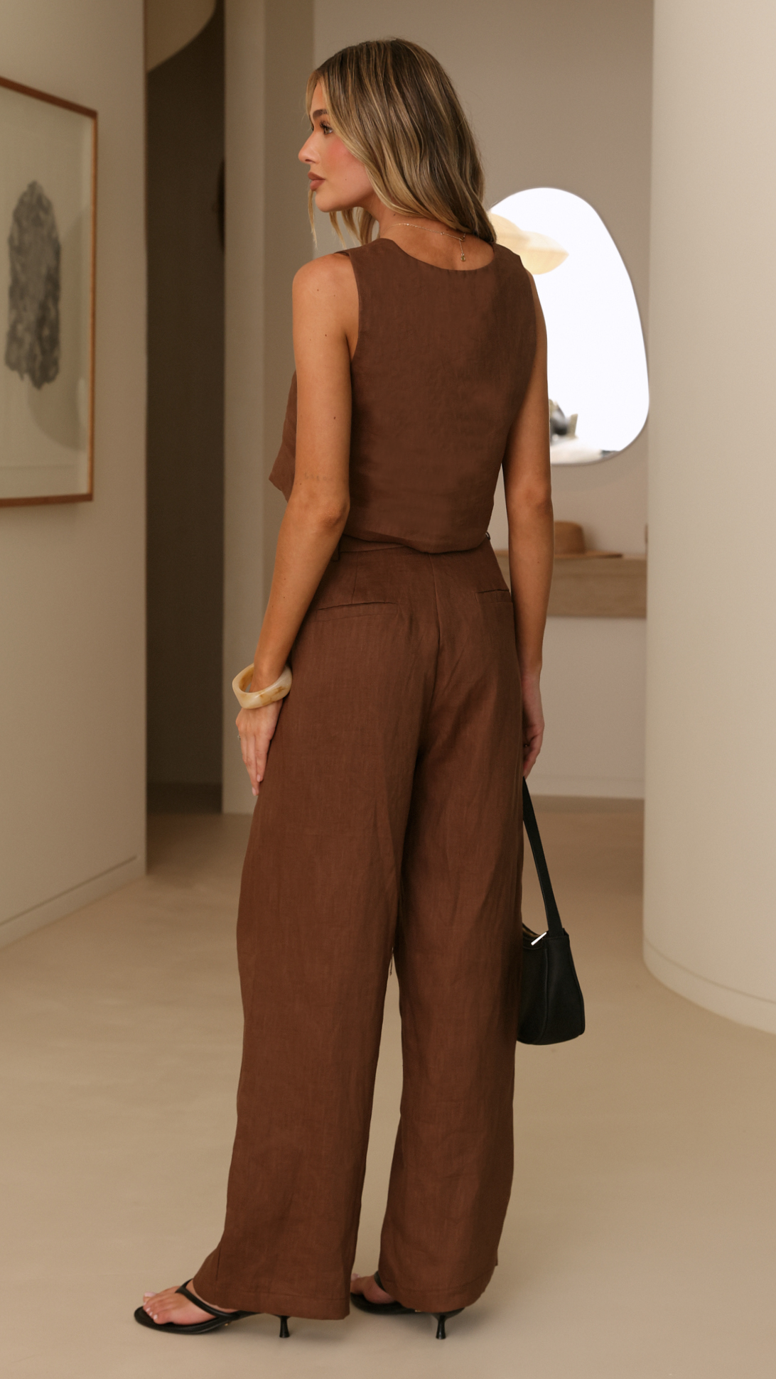 Jaylee Pants - Chocolate - Billy J