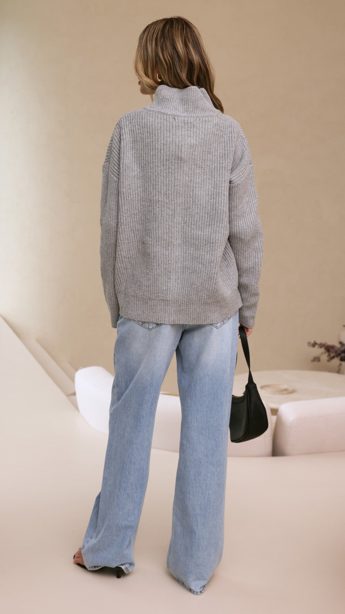 Riley Knit - Grey - Billy J