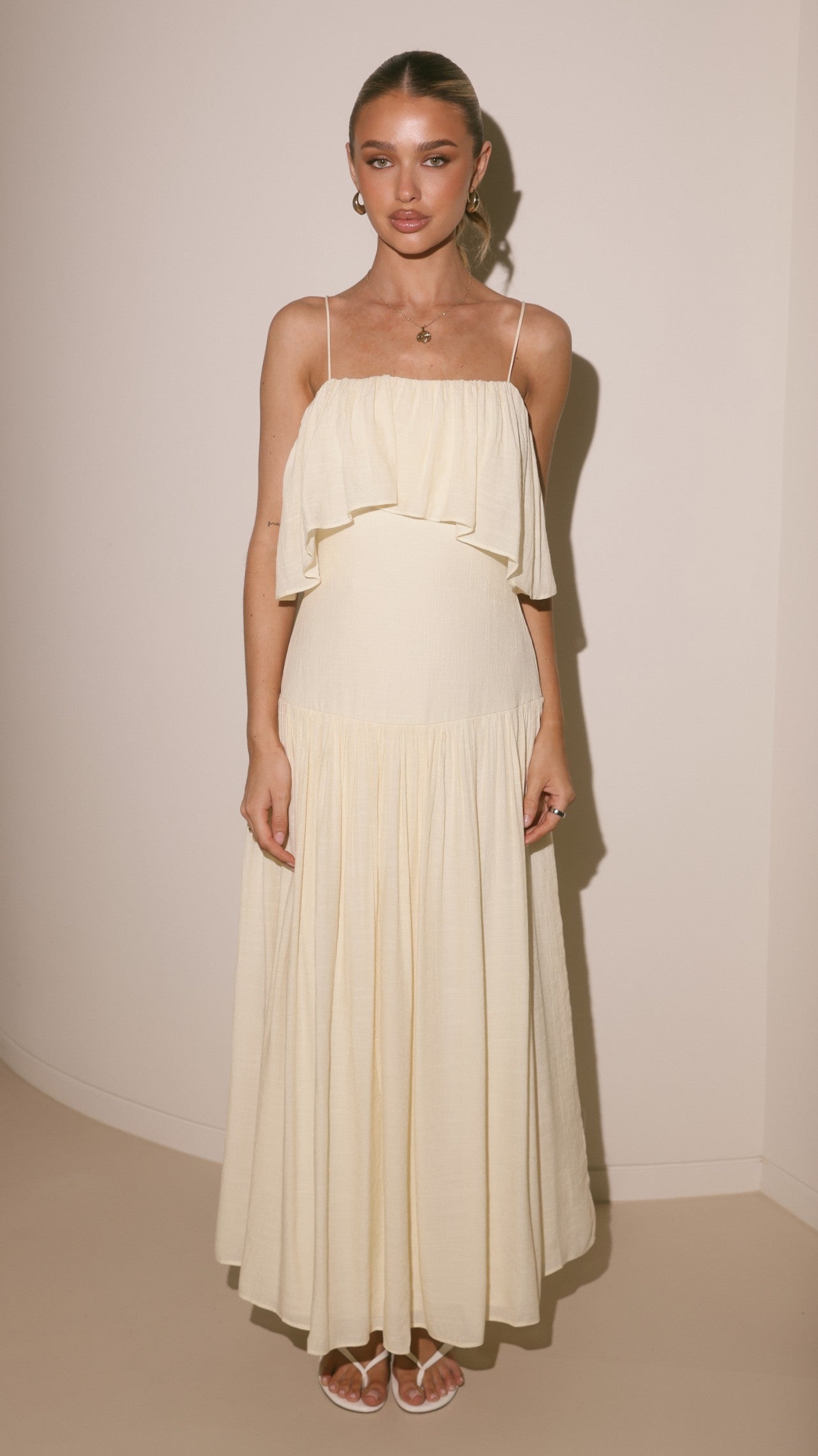 eliza maxi dress - Lemon - Buy Women's Dresses Brand Name:Bamba swim Lilac wedding guest dress 20 Festival outfits ideas The ELIZA Long Sleeve