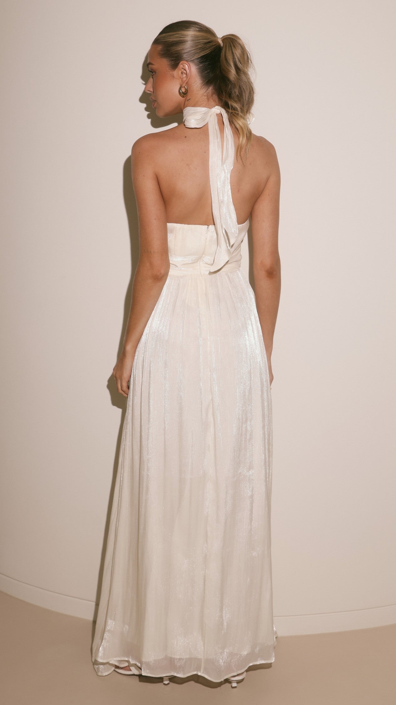 Tahli Maxi Dress - Cream - Billy J