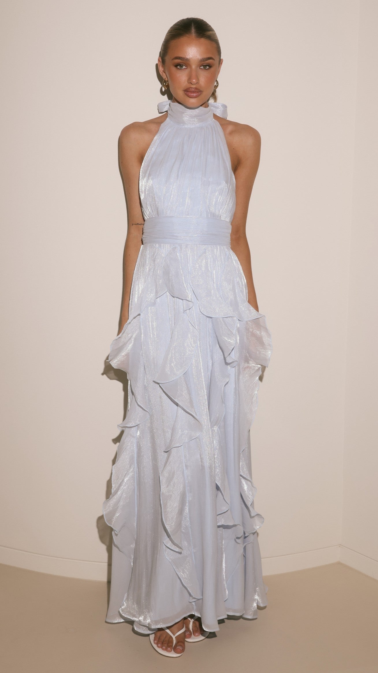 Tahli Maxi Dress - Baby Blue - Billy J