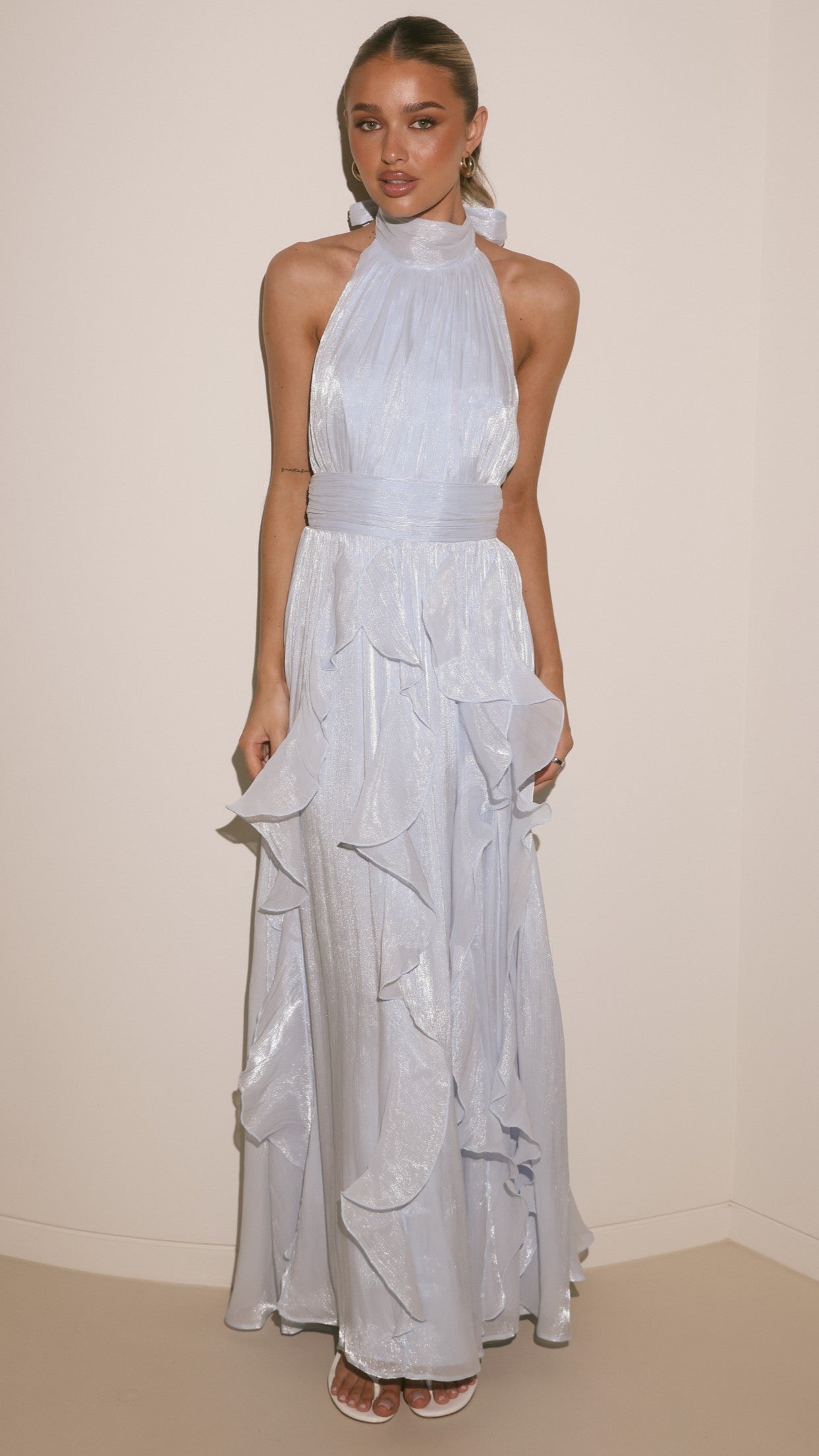 Tahli Maxi Dress - Baby Blue - Billy J