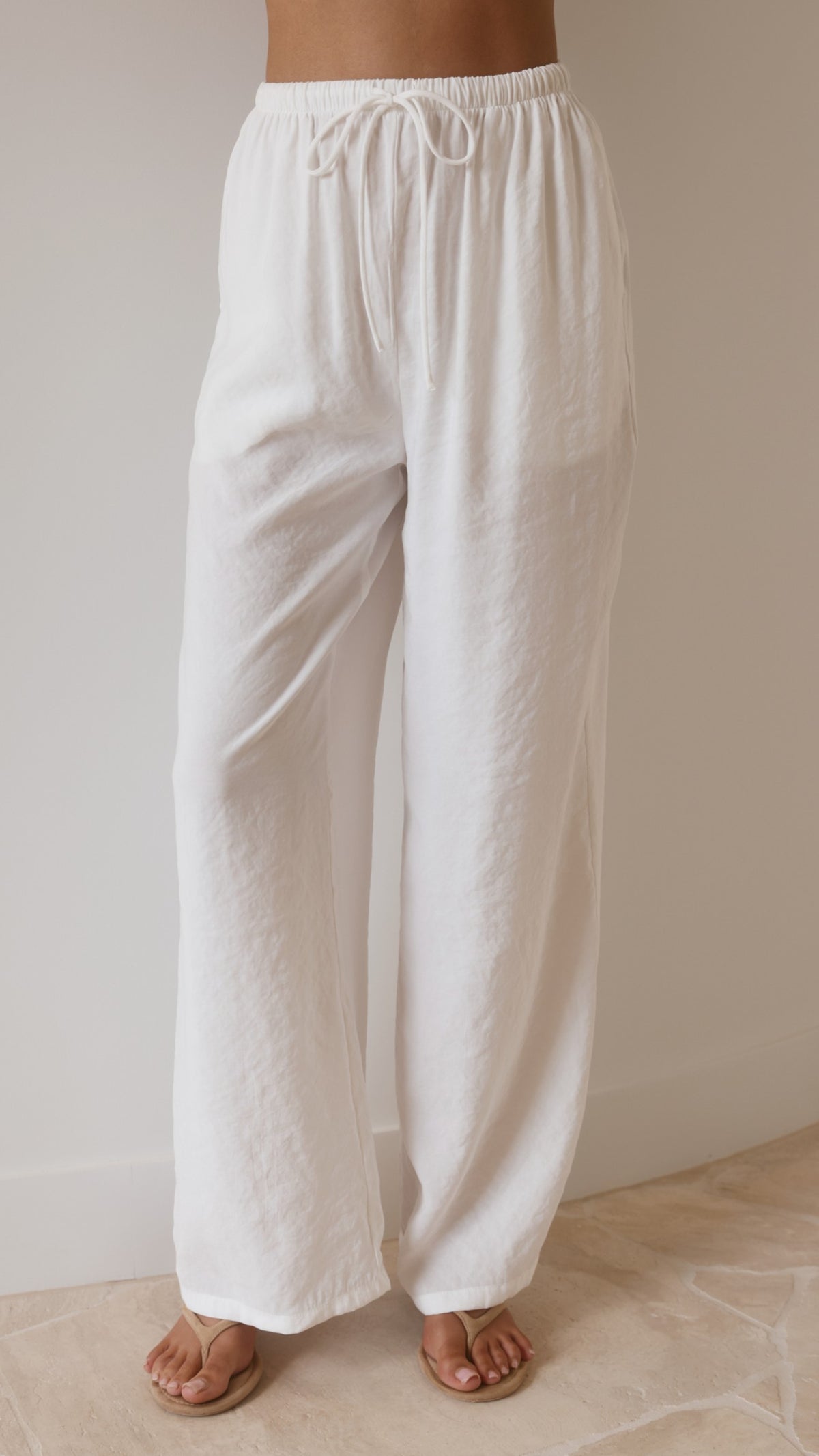 Mila Pants - White - Billy J