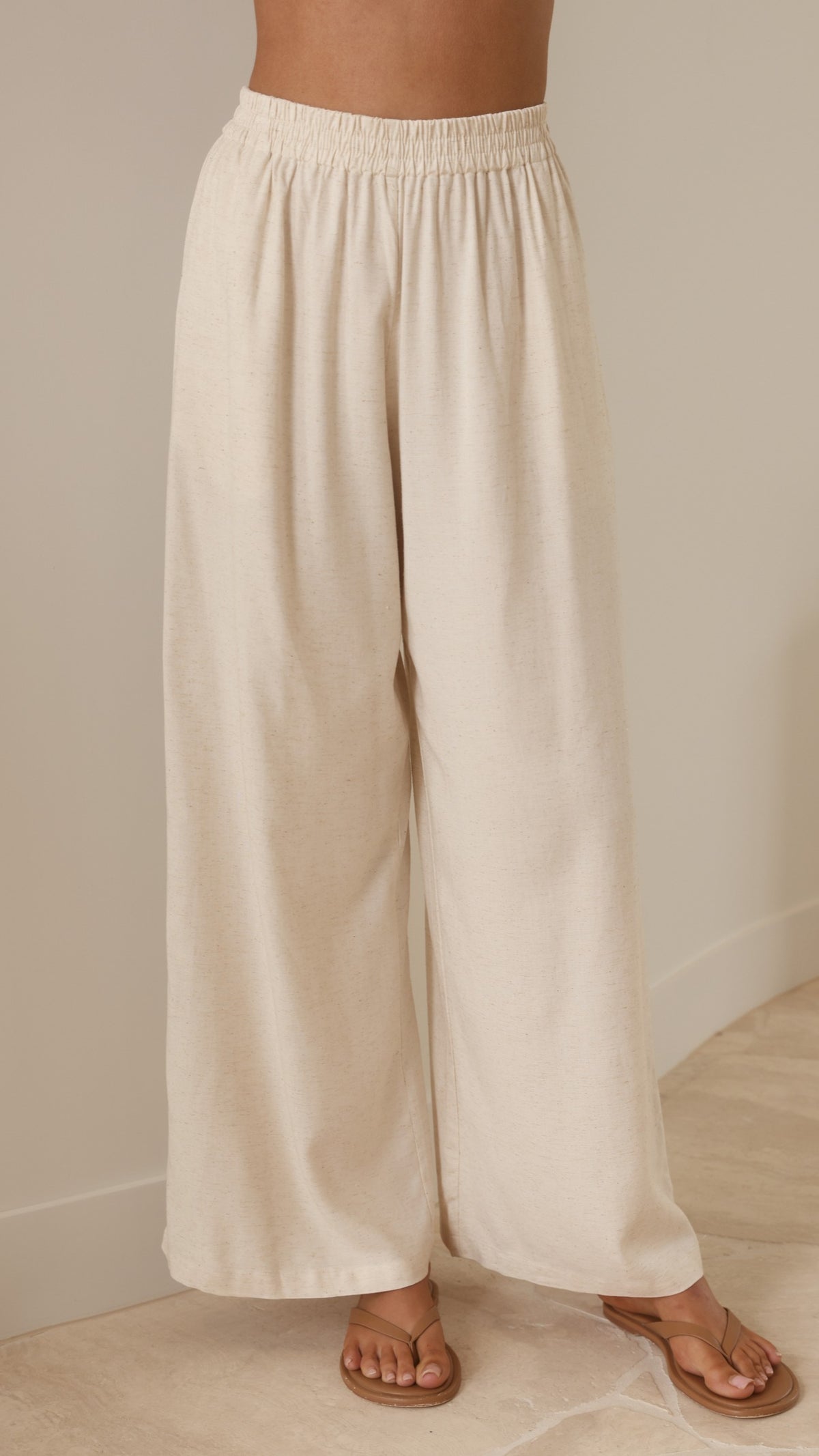 Nadie Pants - Beige - Billy J