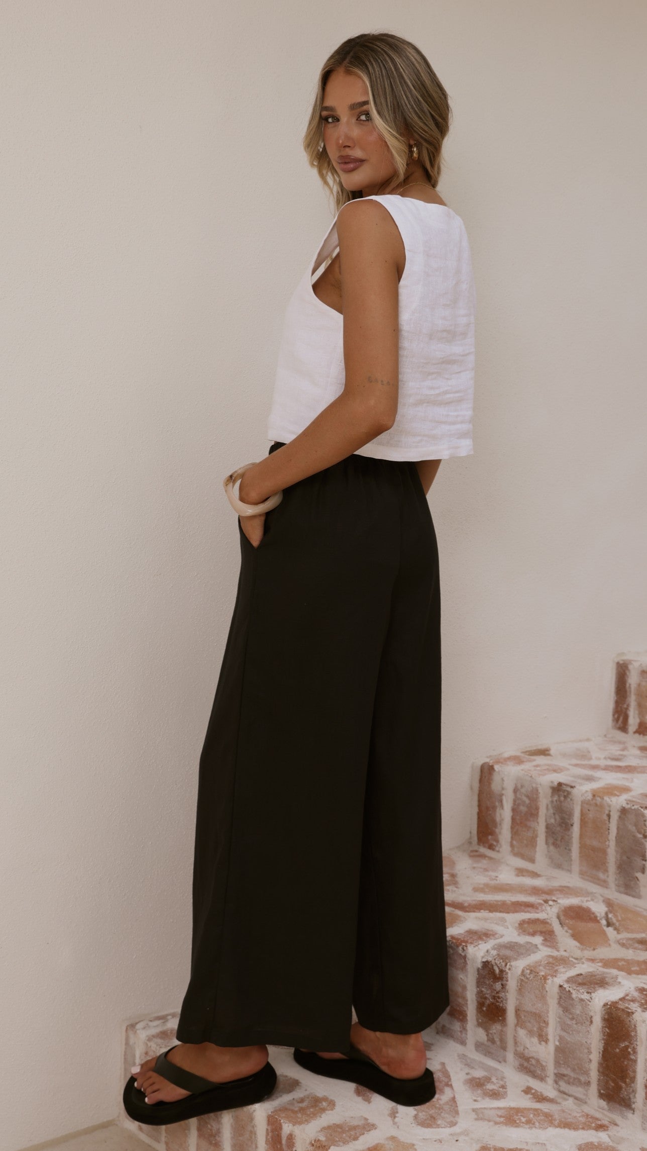Oceana Pants - Black - Billy J