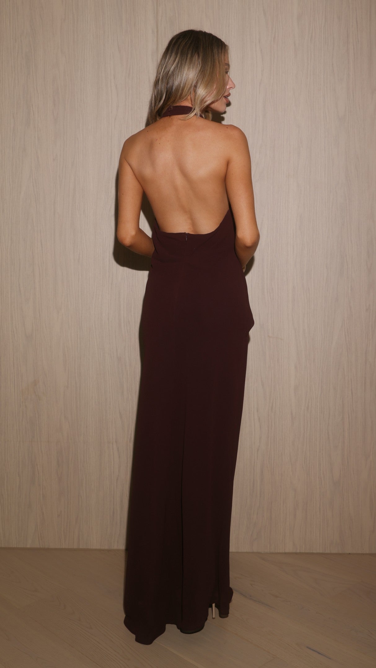 Ella Maxi Dress - Chocolate - Billy J