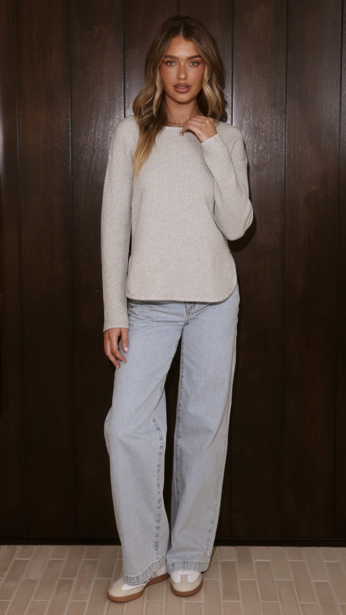 Kennedy Knit - Grey - Billy J