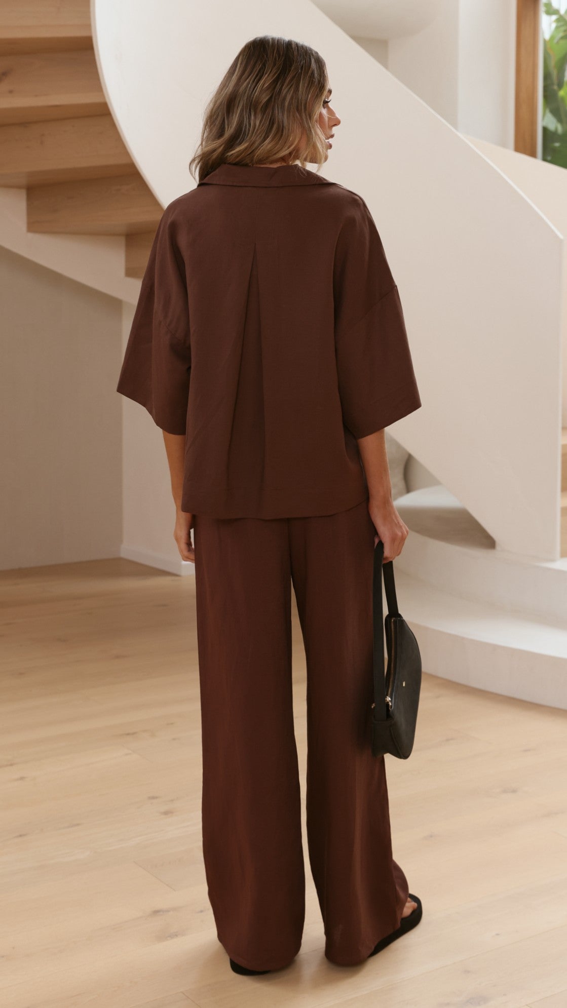 Luna Pants - Chocolate - Billy J