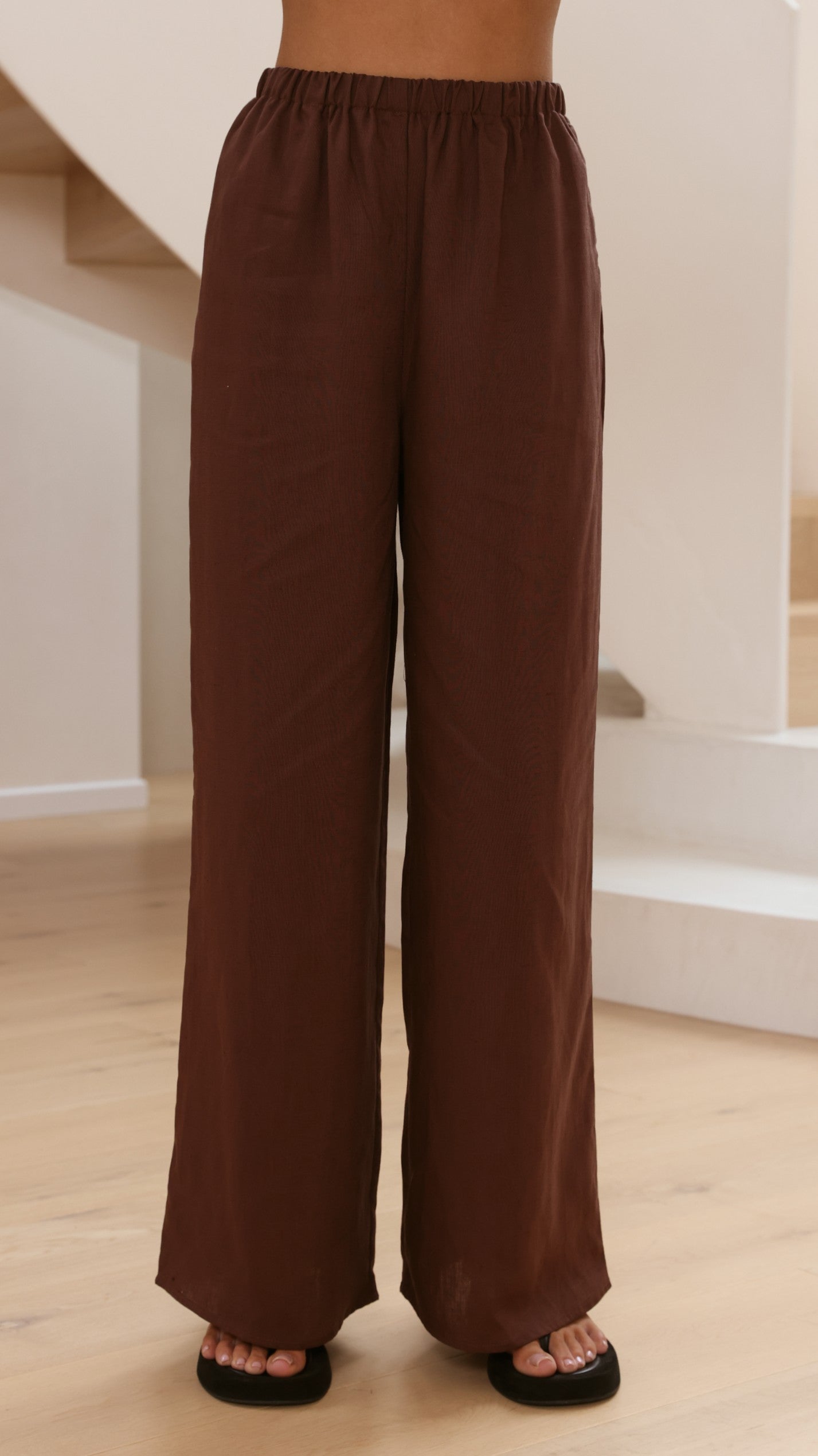 Luna Pants - Chocolate - Billy J