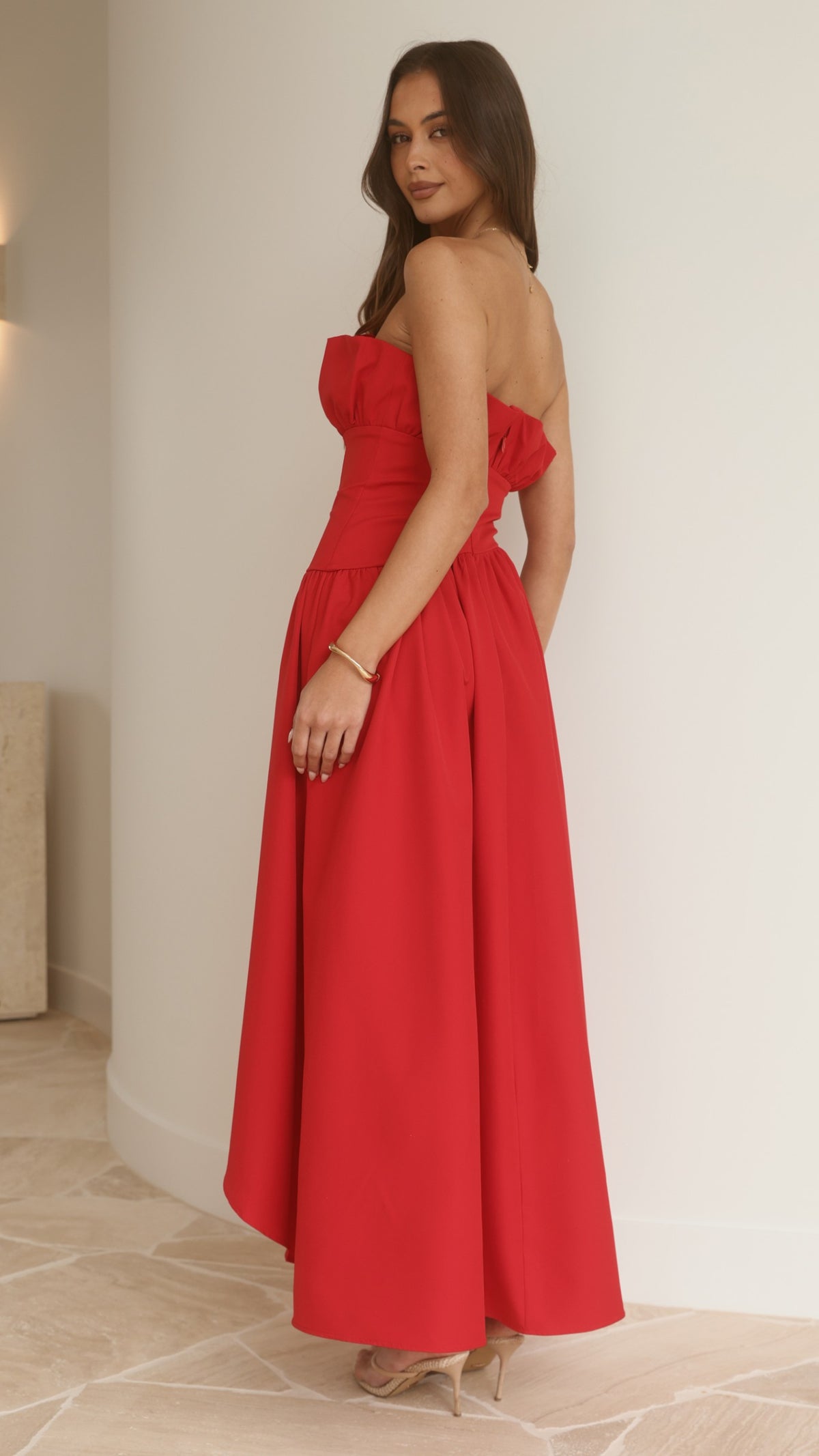 Ember Maxi Dress - Red - Billy J