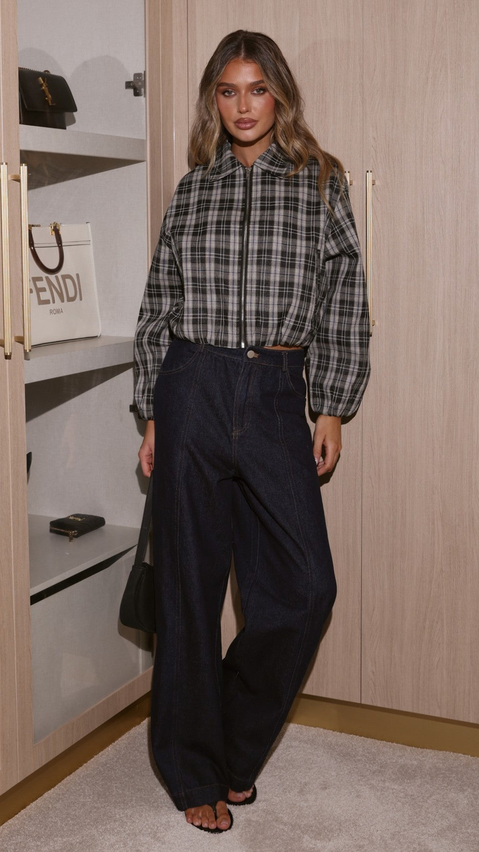 Georgie Barrel Jeans - Indigo - Billy J