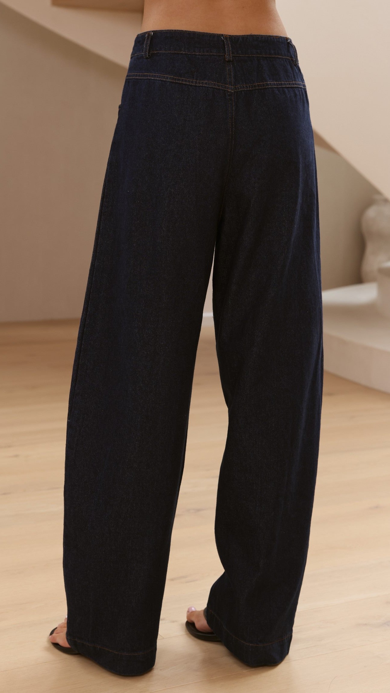 Georgie Barrel Jeans - Indigo - Billy J