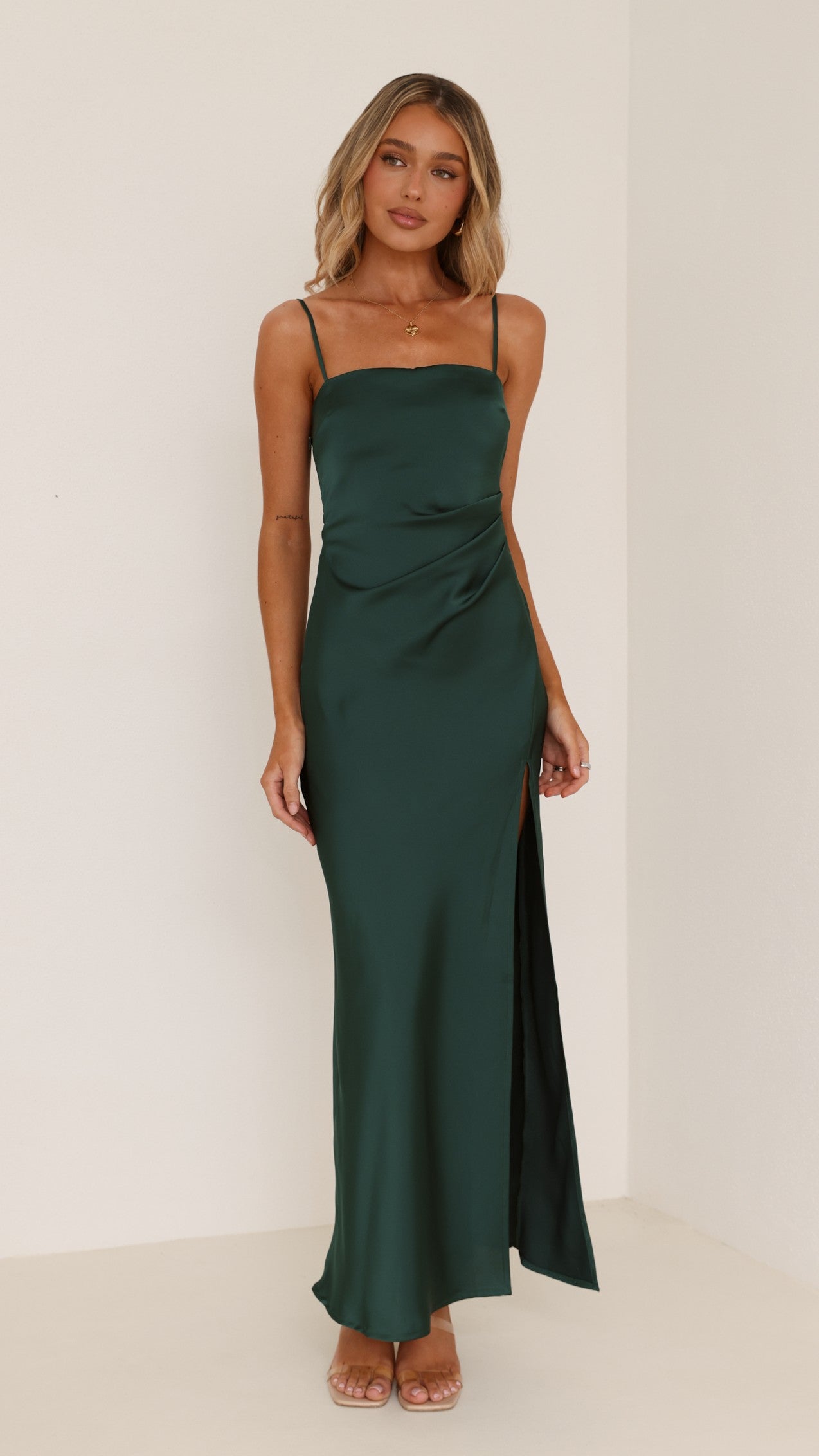 Ilana Maxi Dress - Emerald