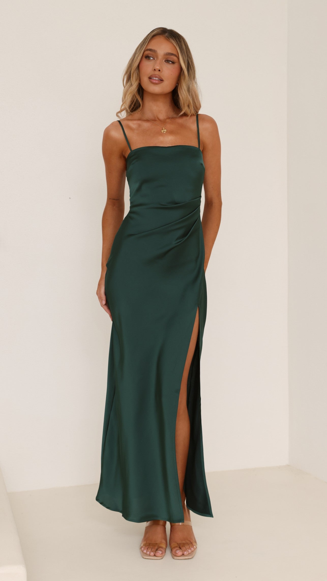 Ilana Maxi Dress - Emerald