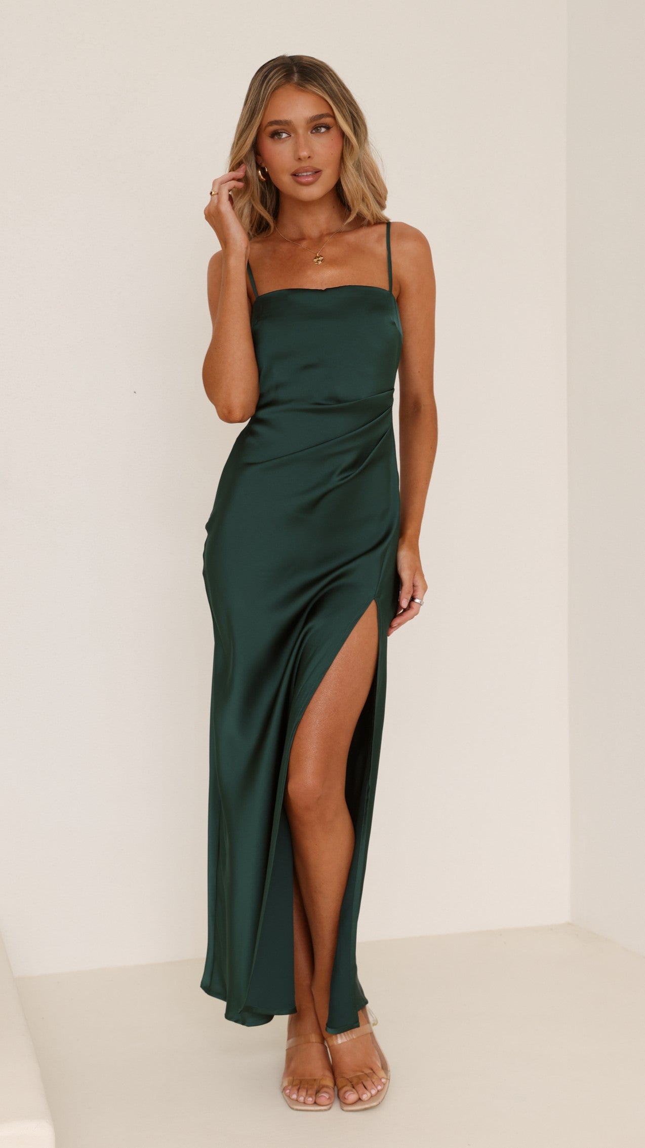 Ilana Maxi Dress - Emerald