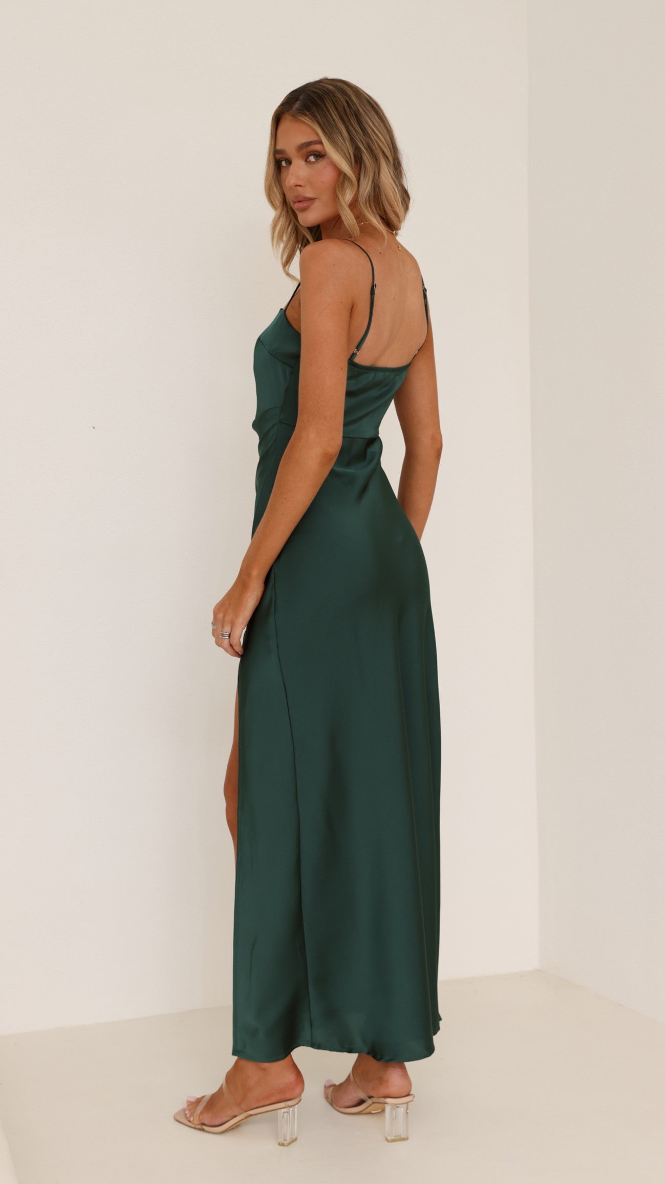 Ilana Maxi Dress - Emerald - Billy J