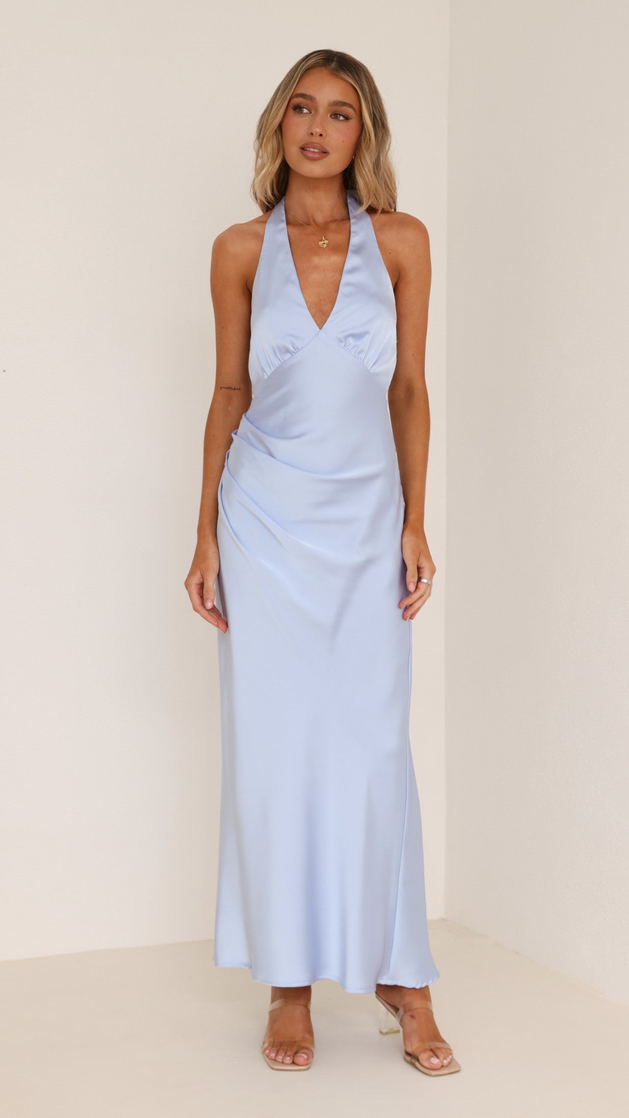 Sylvie Maxi Dress - Blue Bell