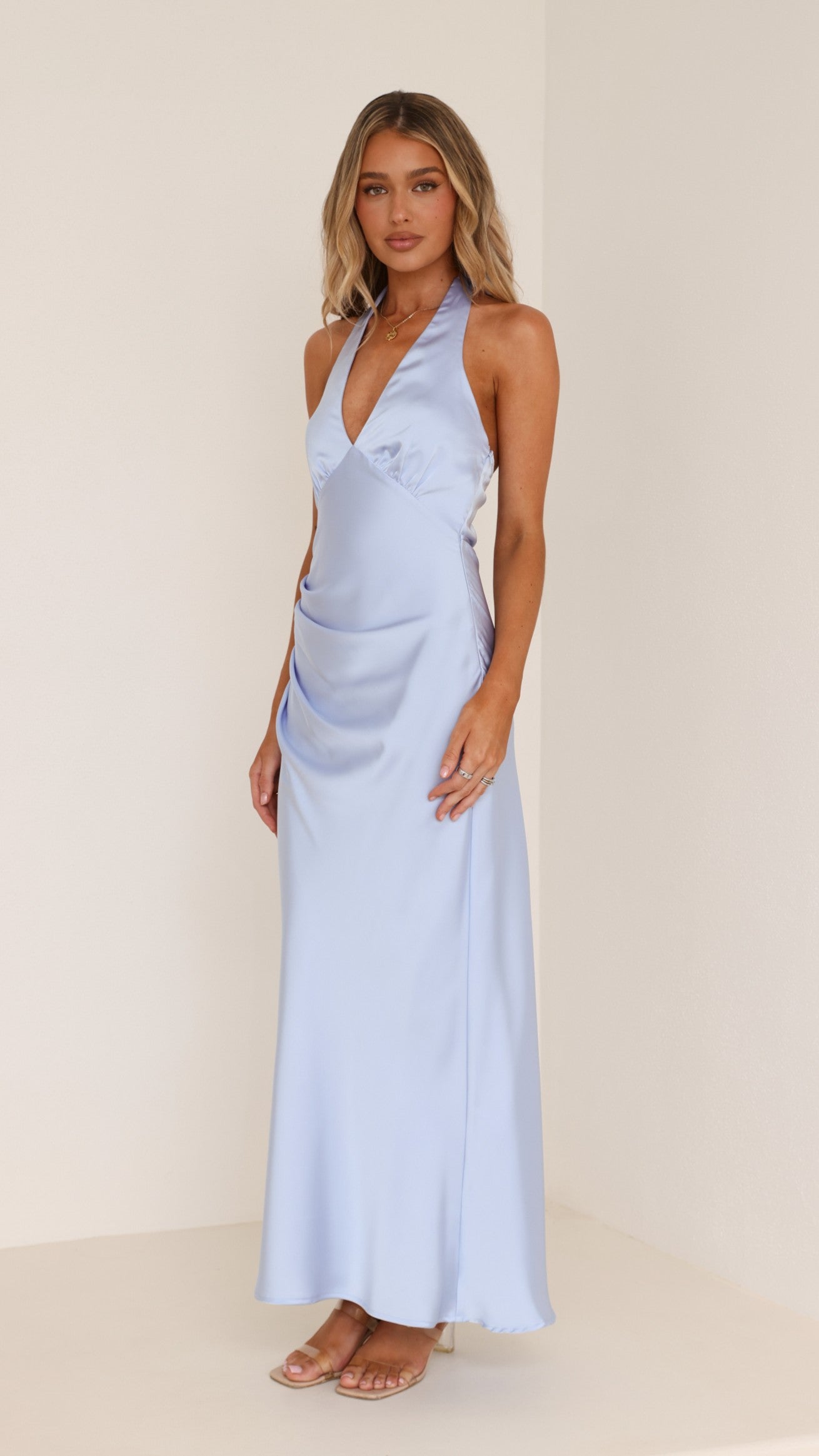 Sylvie Maxi Dress - Blue Bell - Billy J