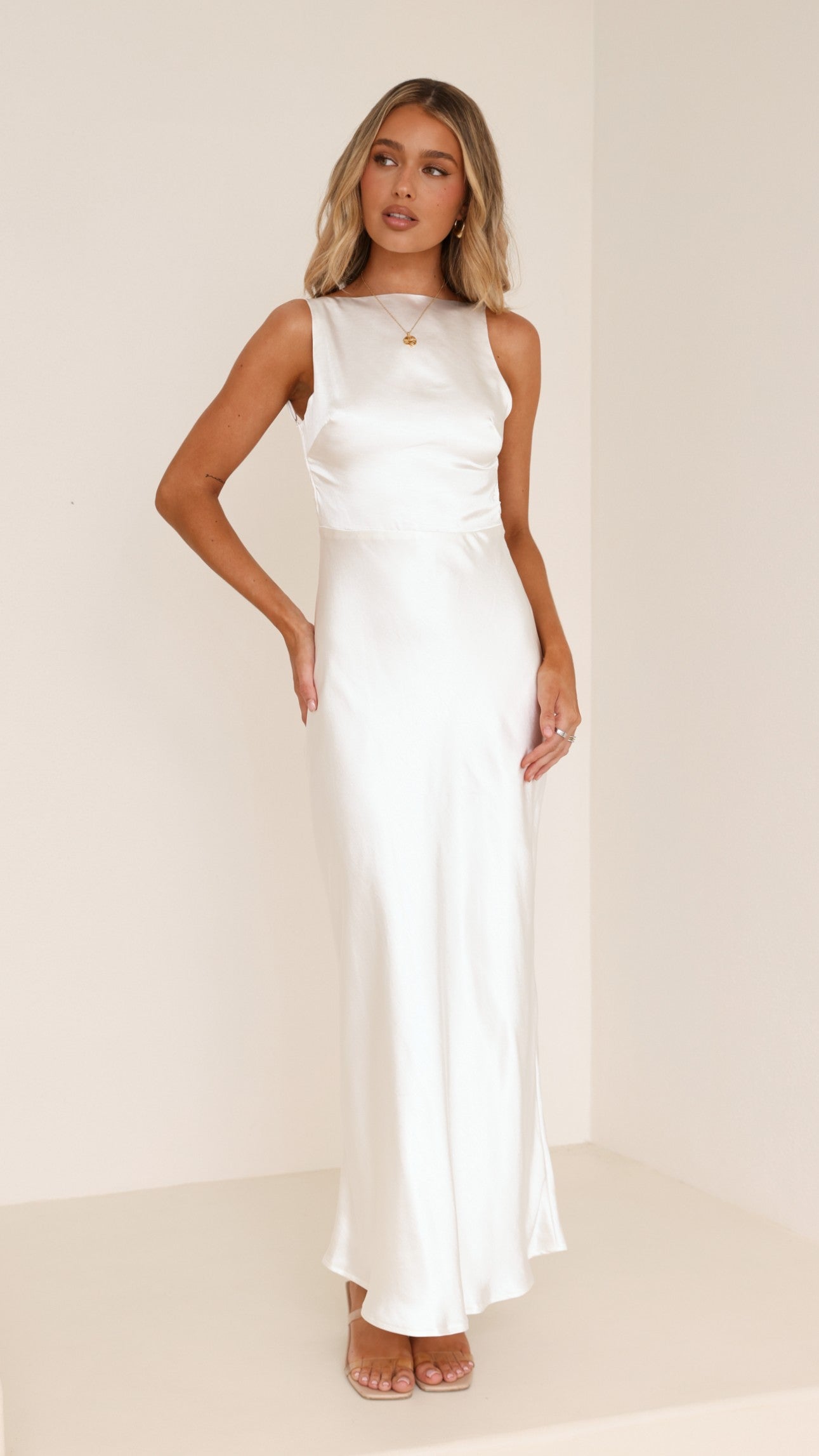 Sia Maxi Dress - Ivory