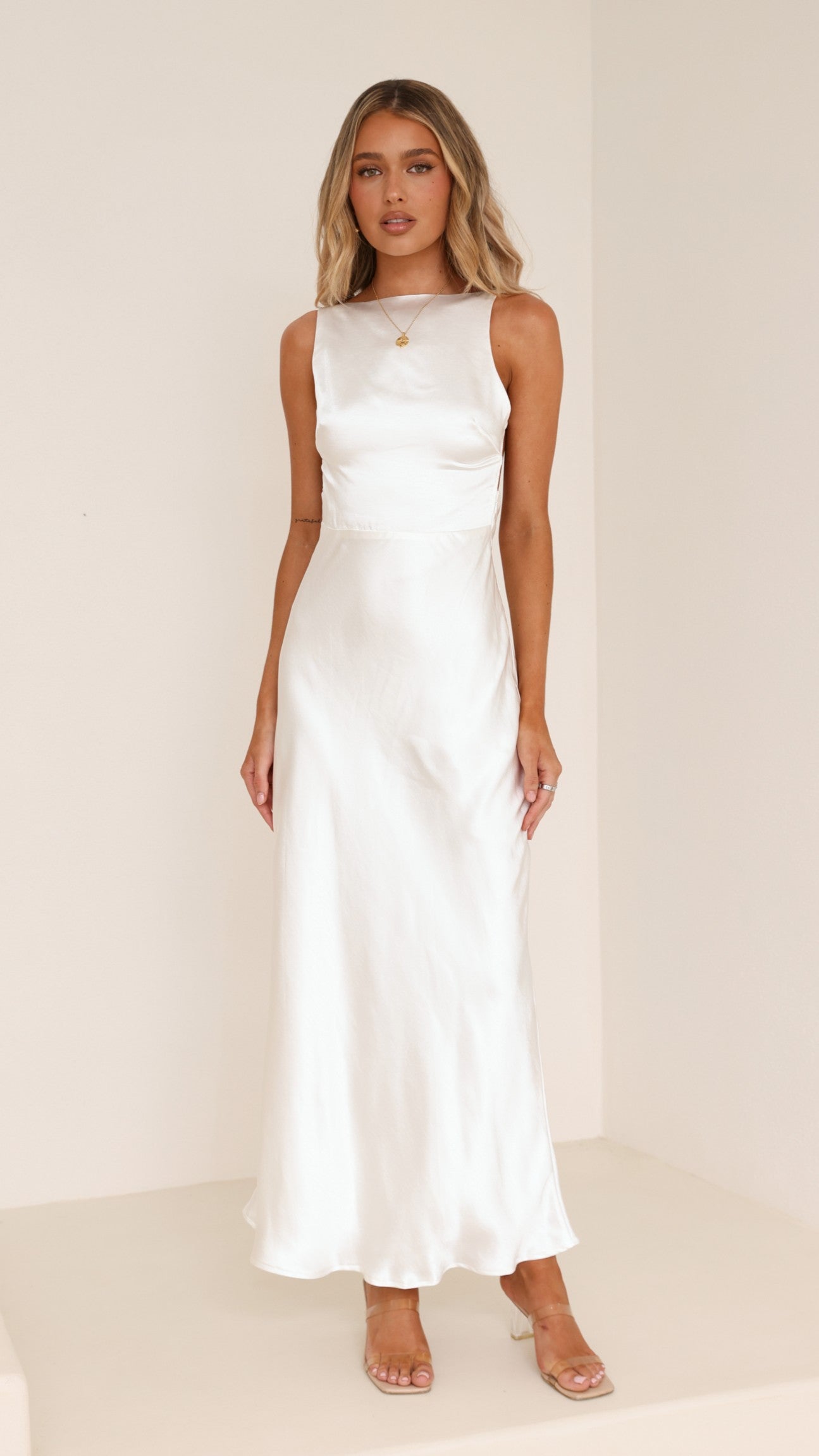 Sia Maxi Dress - Ivory - Buy Women's Dresses