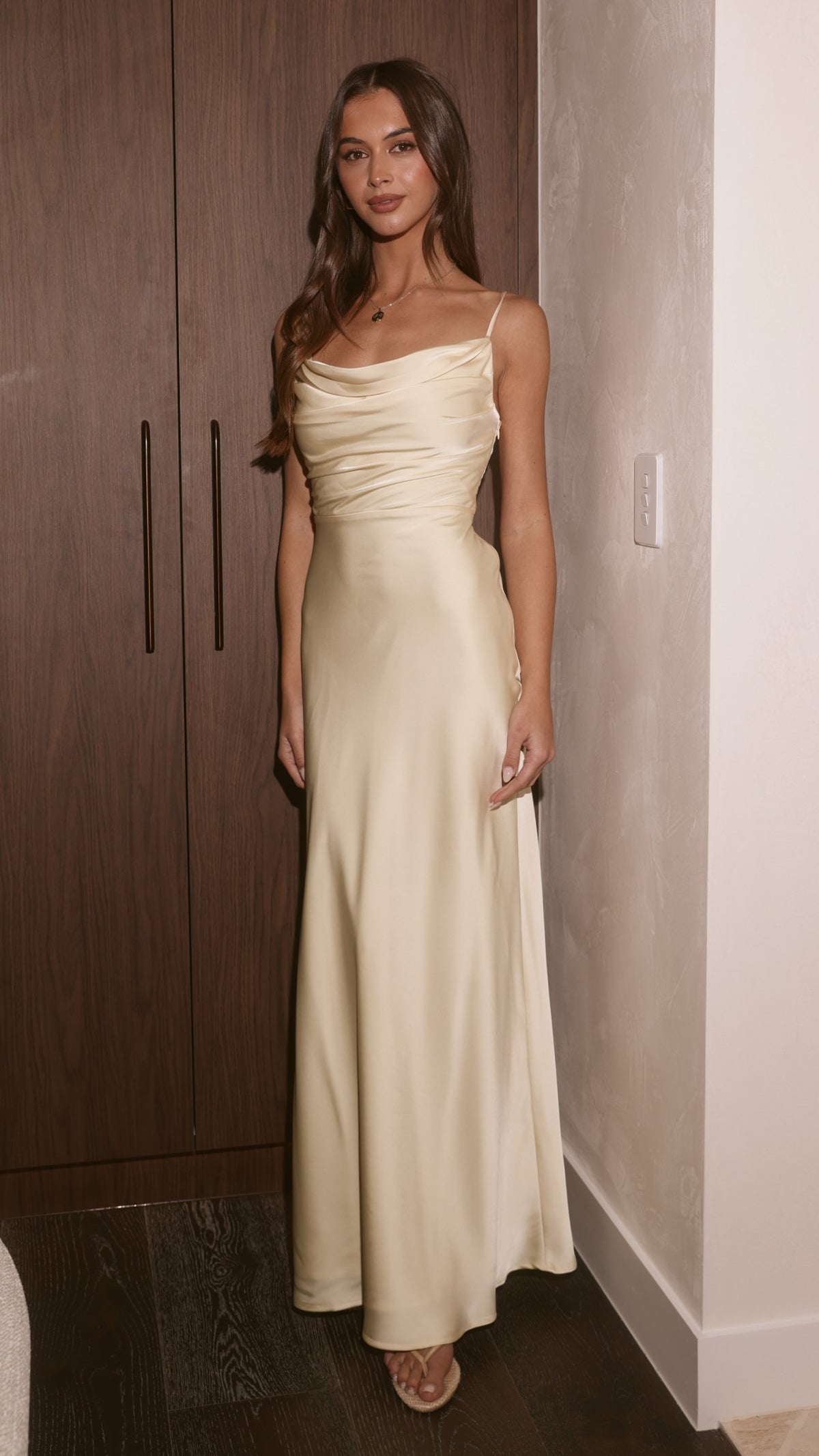 Amora Maxi Dress - Yellow - Billy J