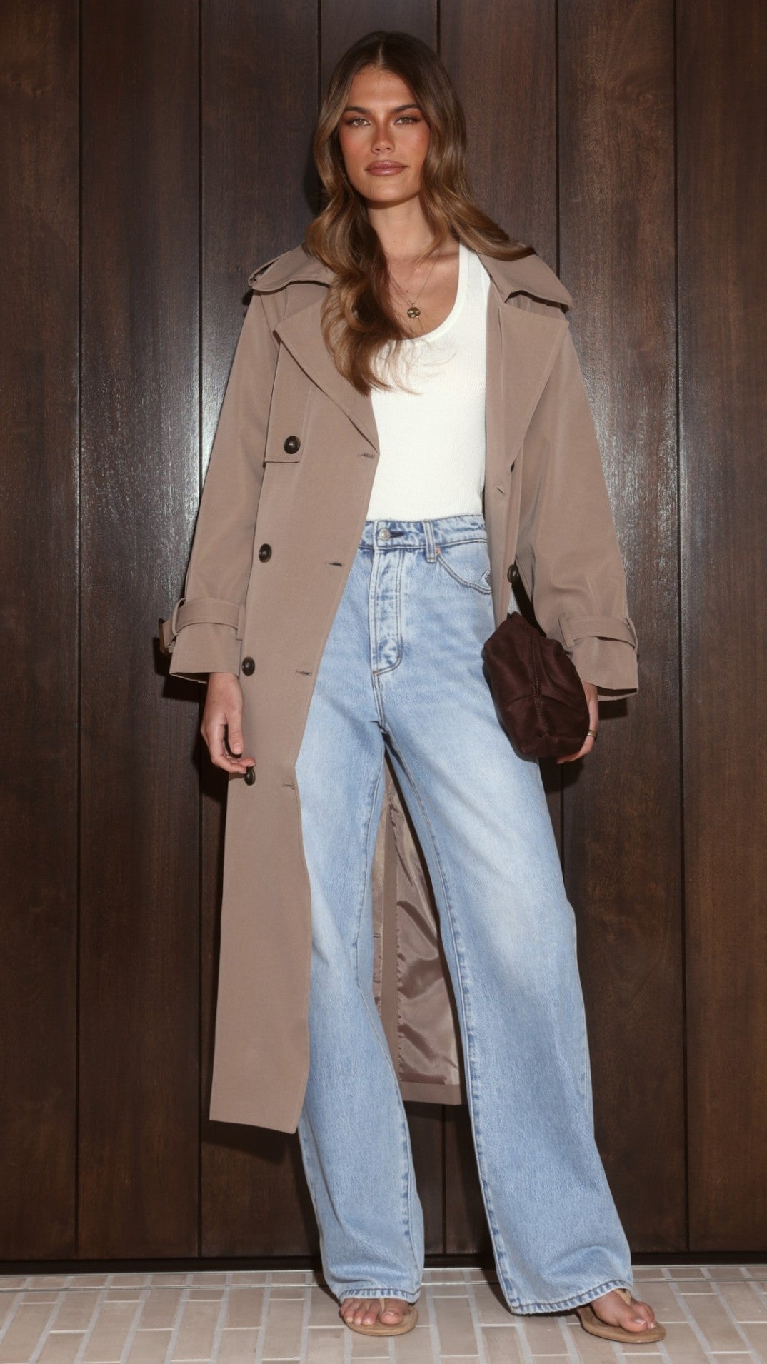 Deena Coat - Mocha - Billy J