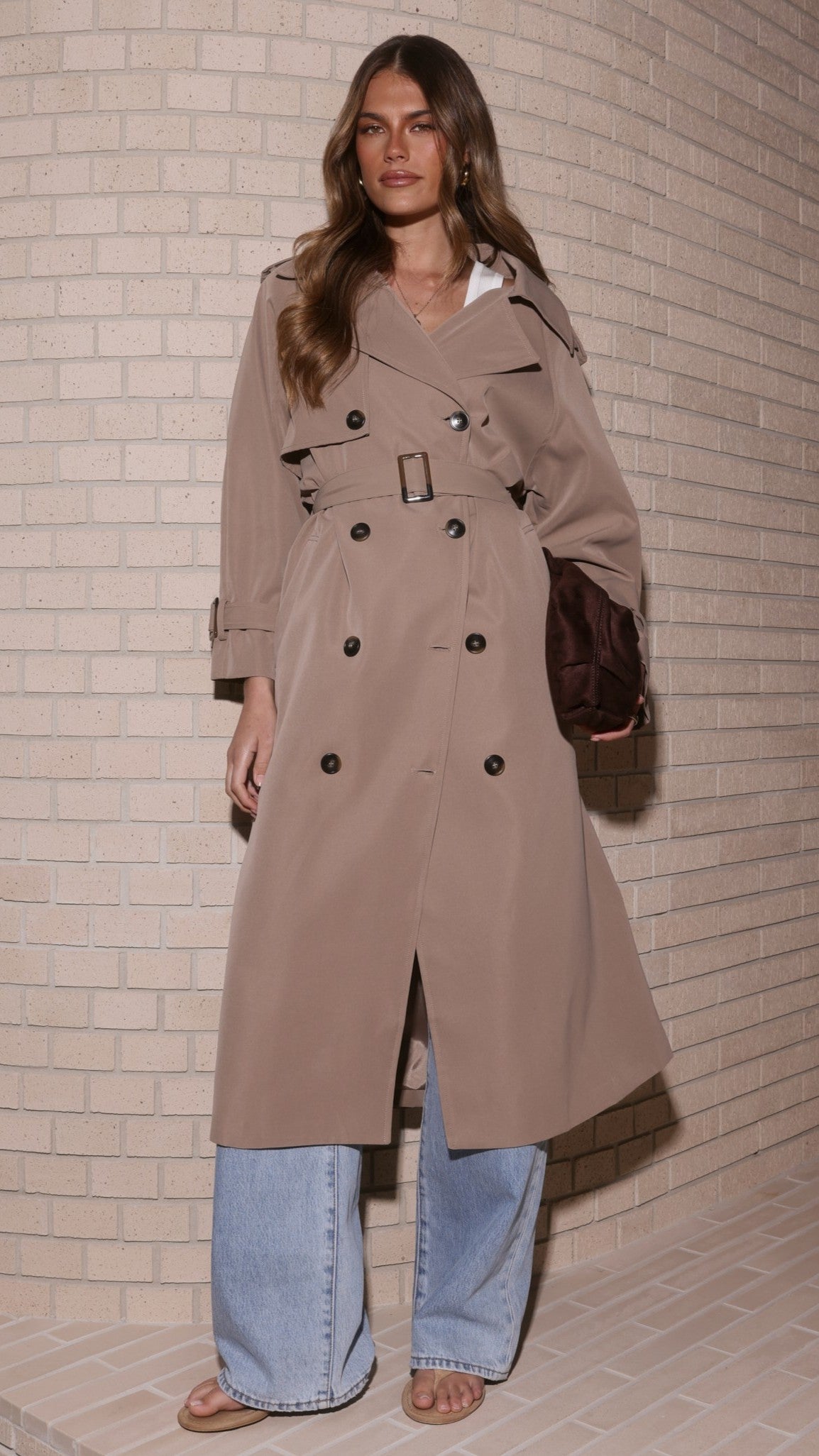 Deena Coat - Mocha - Billy J