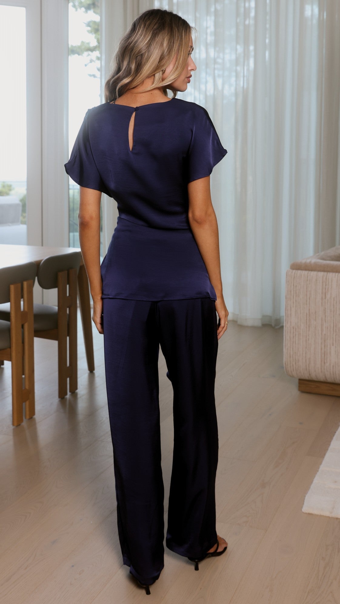 Florence Pants - Navy - Billy J