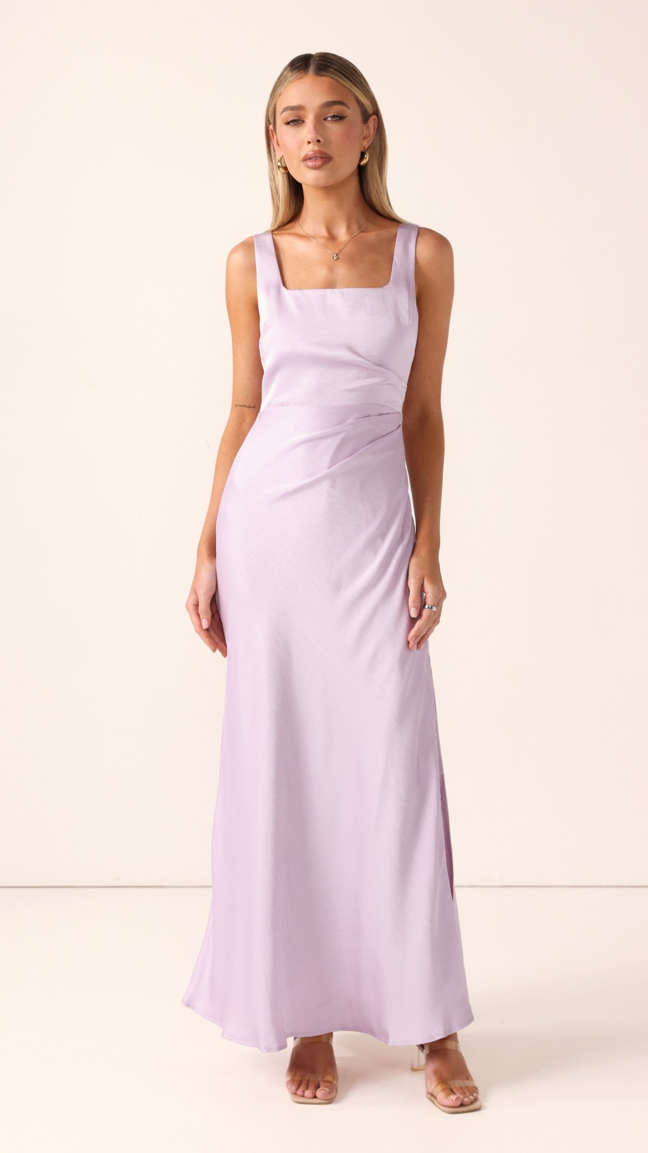 Adeline Maxi Dress - Lilac - Billy J