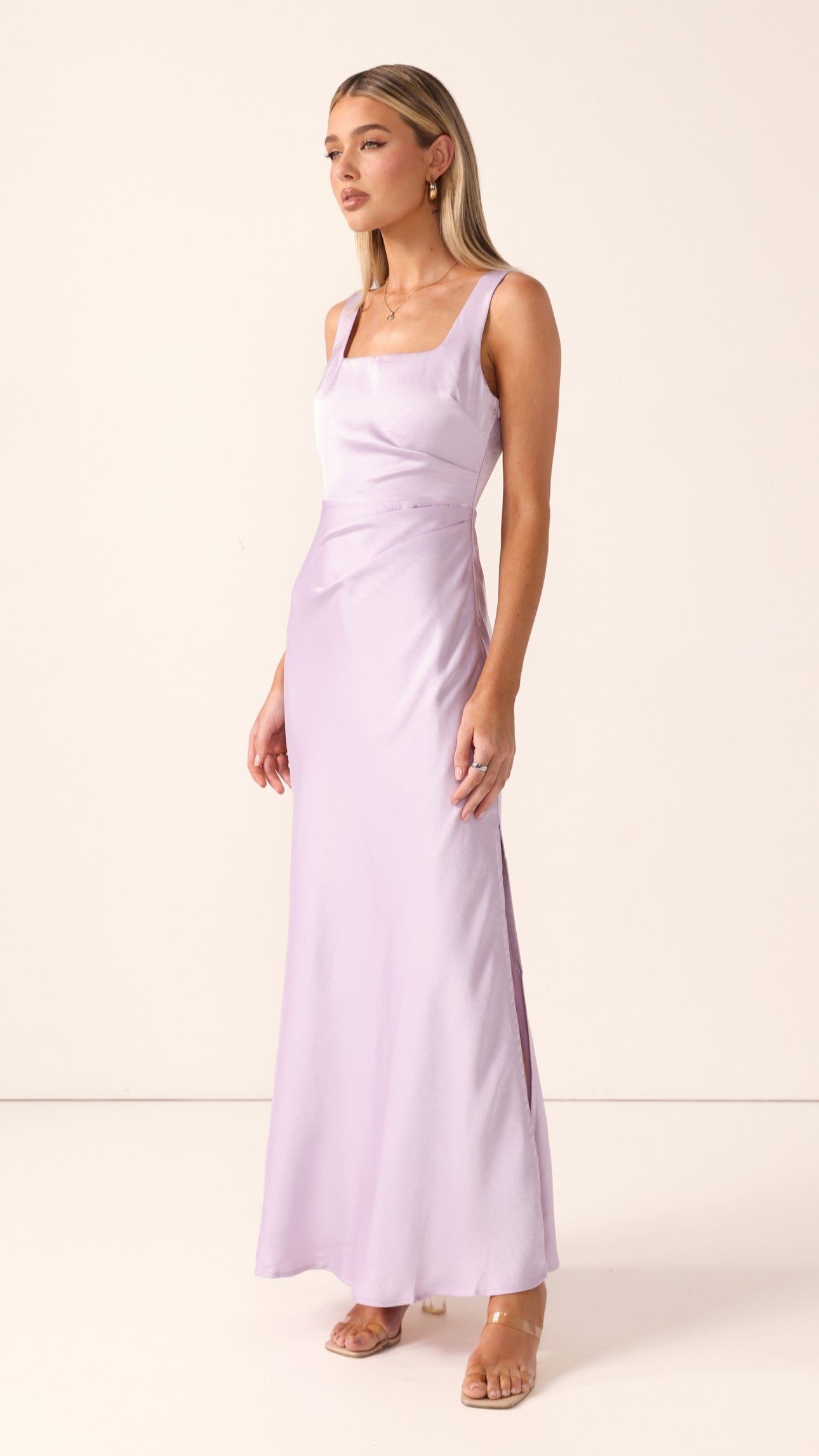 Adeline Maxi Dress - Lilac - Billy J