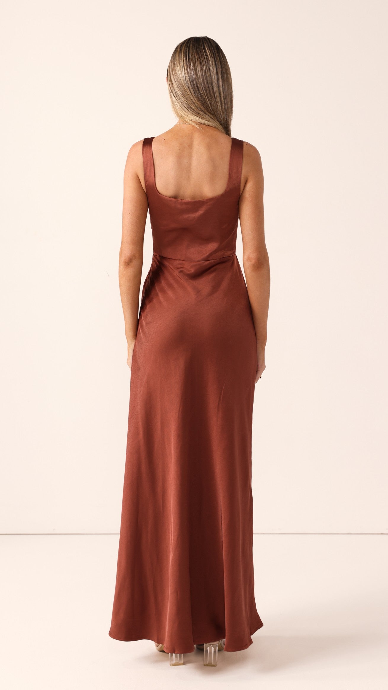 Alaria Maxi Dress - Rust - Billy J