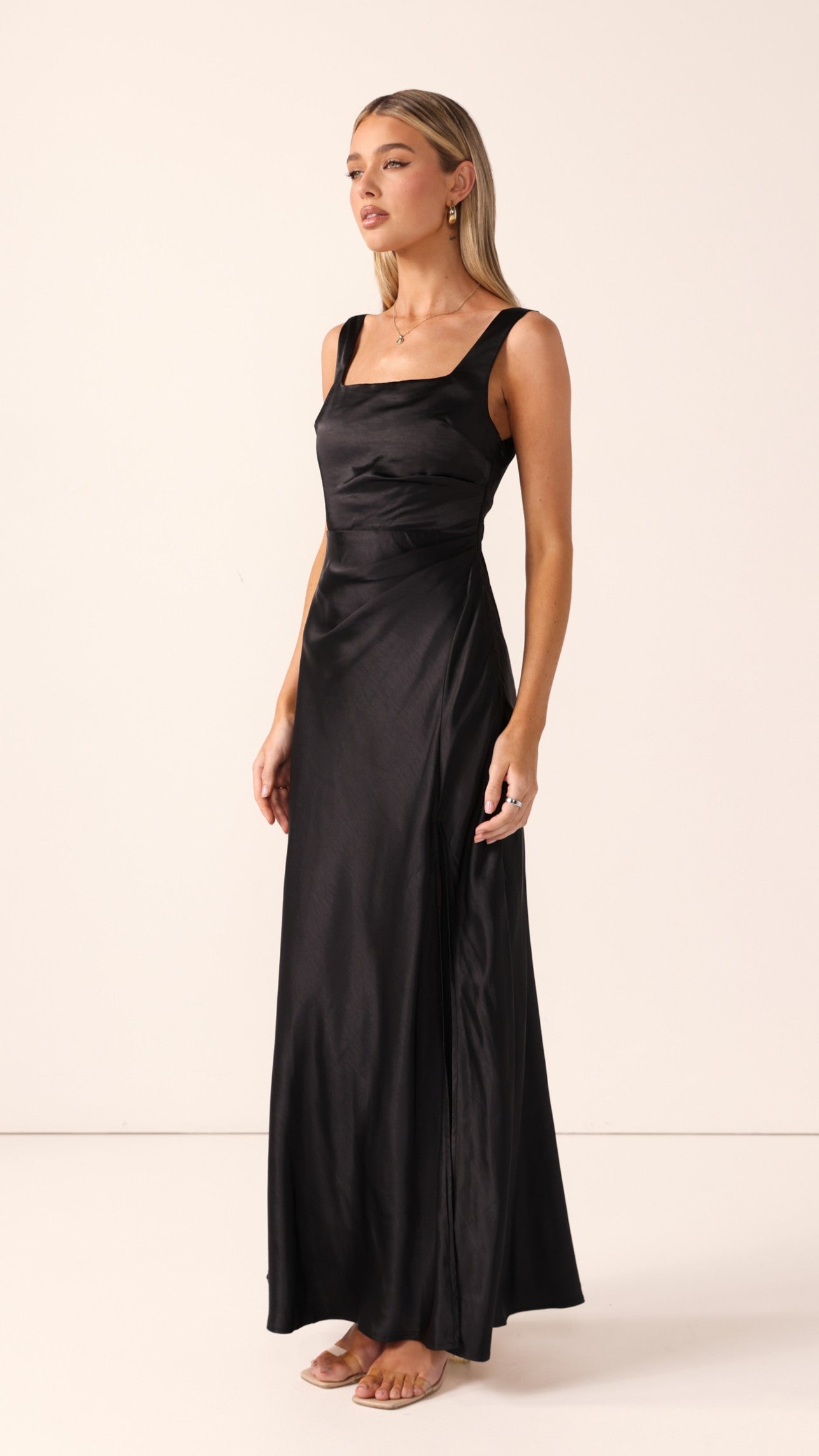 Alaria Maxi Dress - Black - Billy J