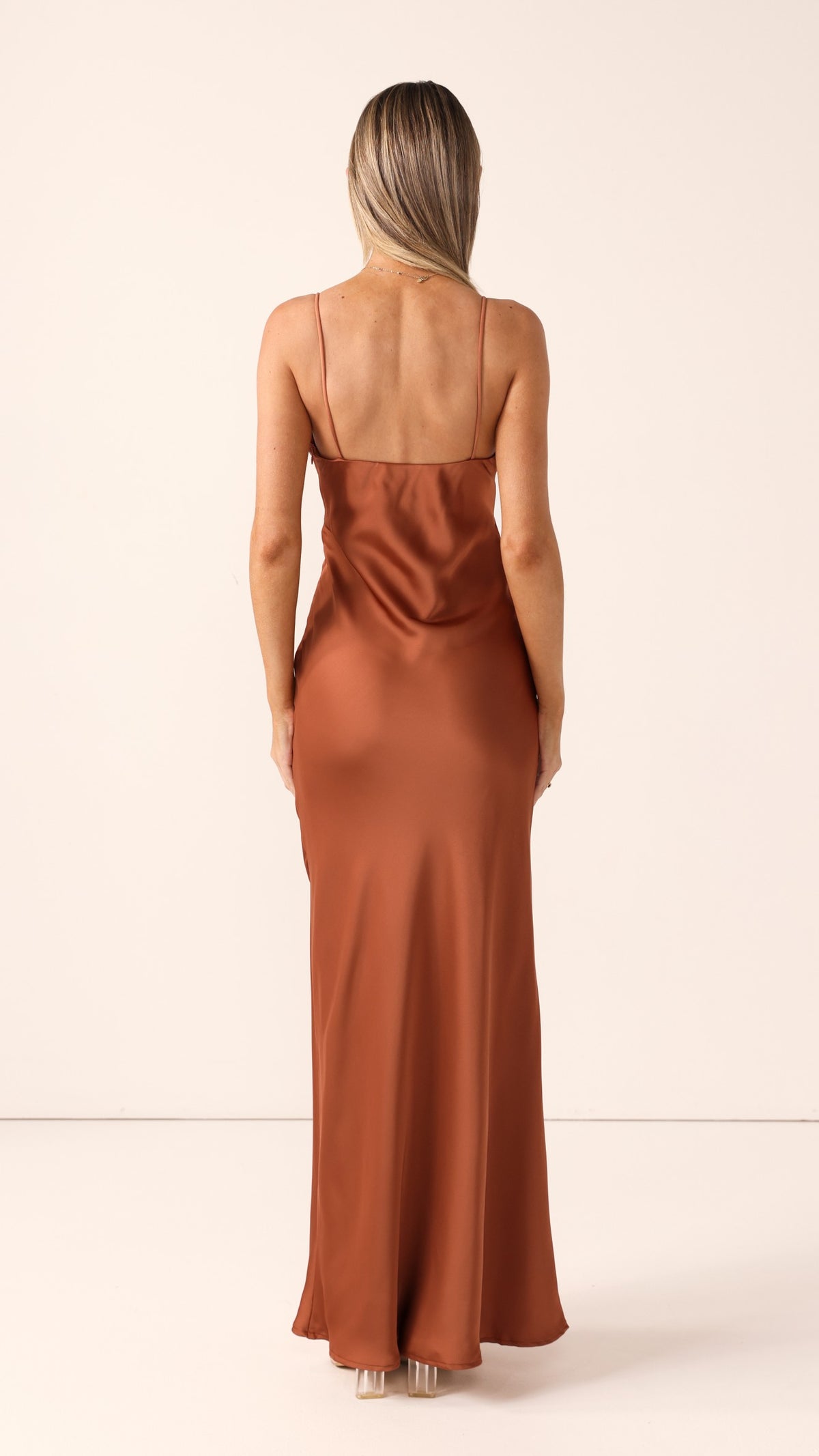 Ziah Maxi Dress - Copper - Billy J