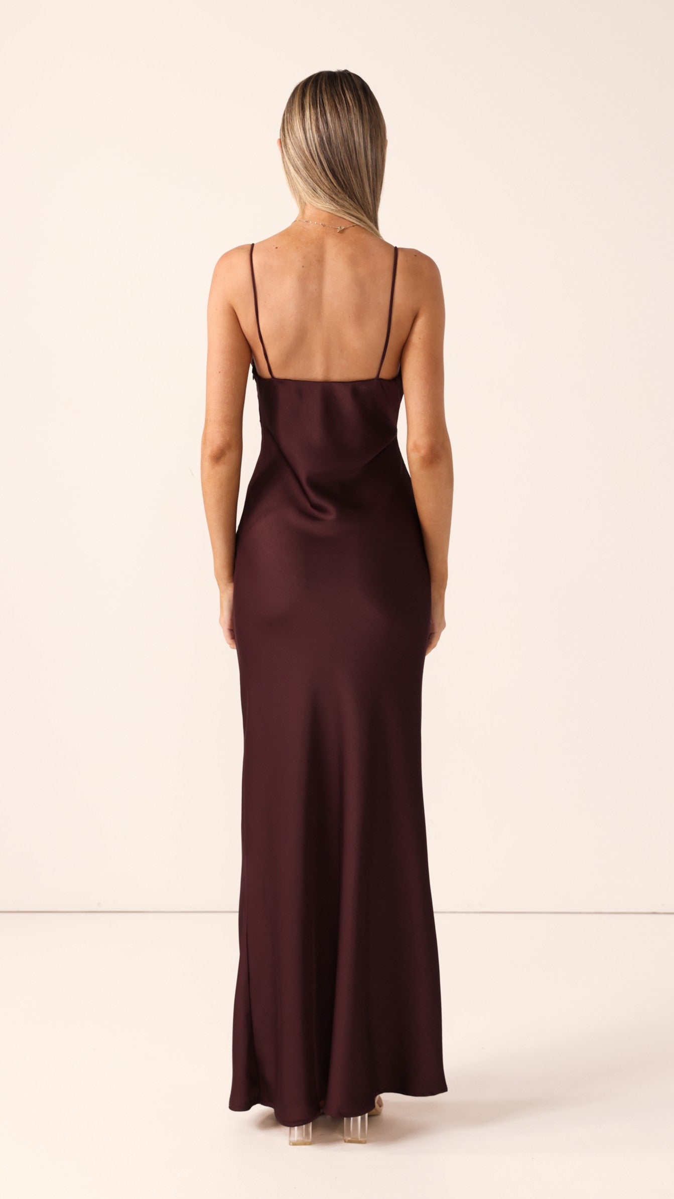 Ziah Maxi Dress - Chocolate - Billy J