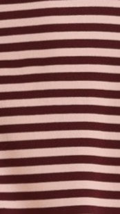 Clara Tee - Burgundy/Pink Stripe - Billy J