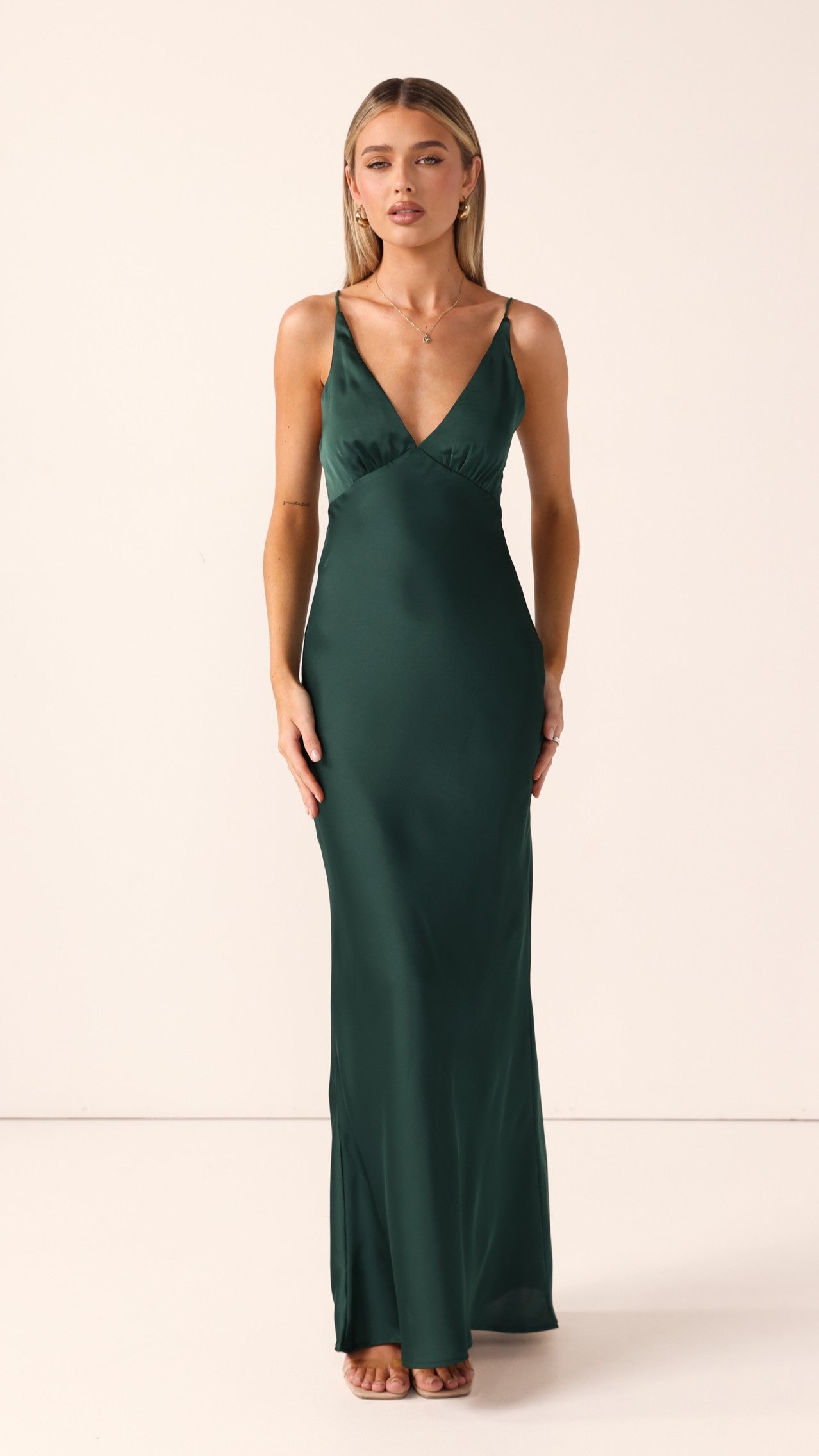 Ziah Maxi Dress - Emerald - Billy J