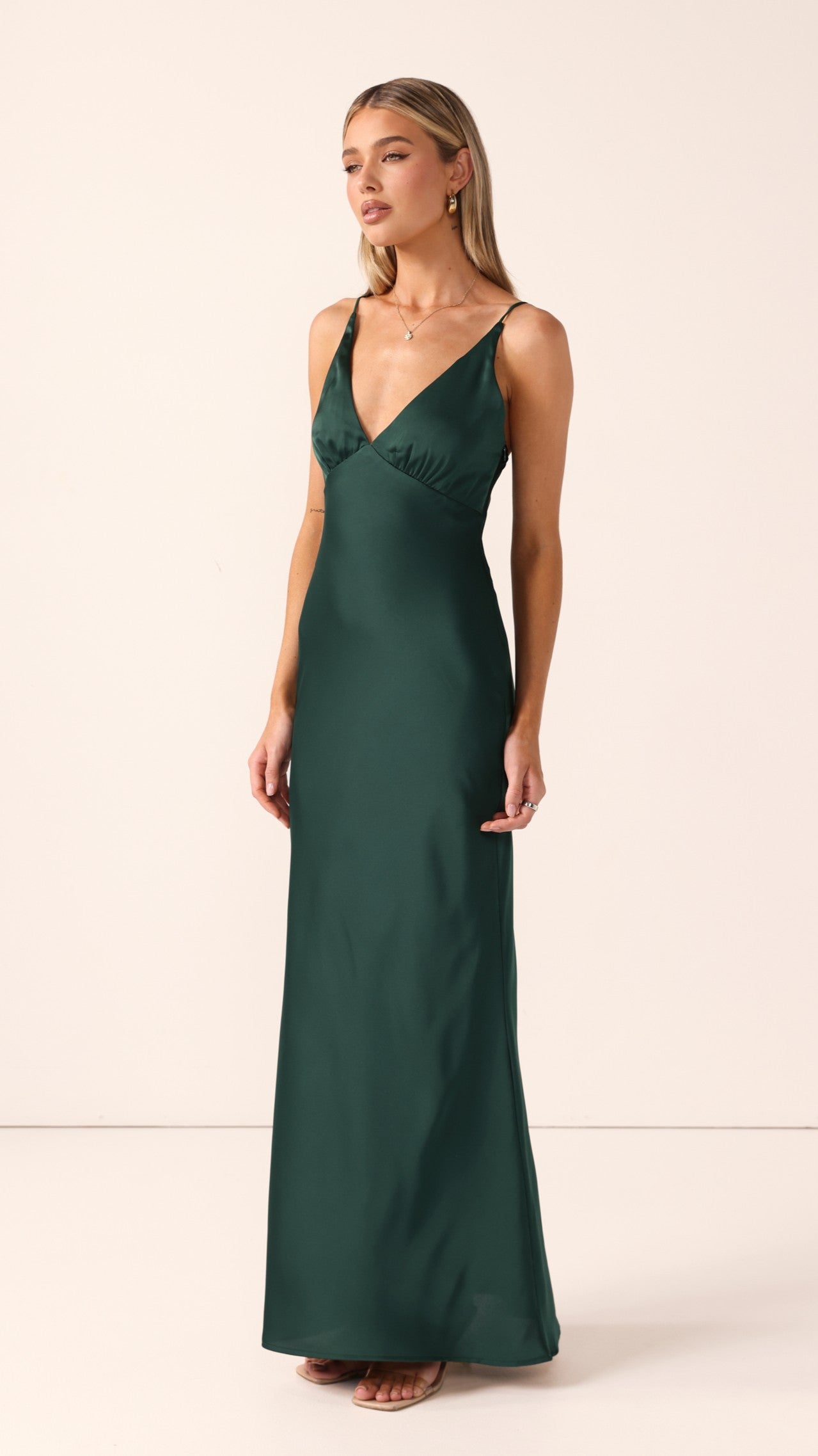 Ziah Maxi Dress - Emerald - Billy J