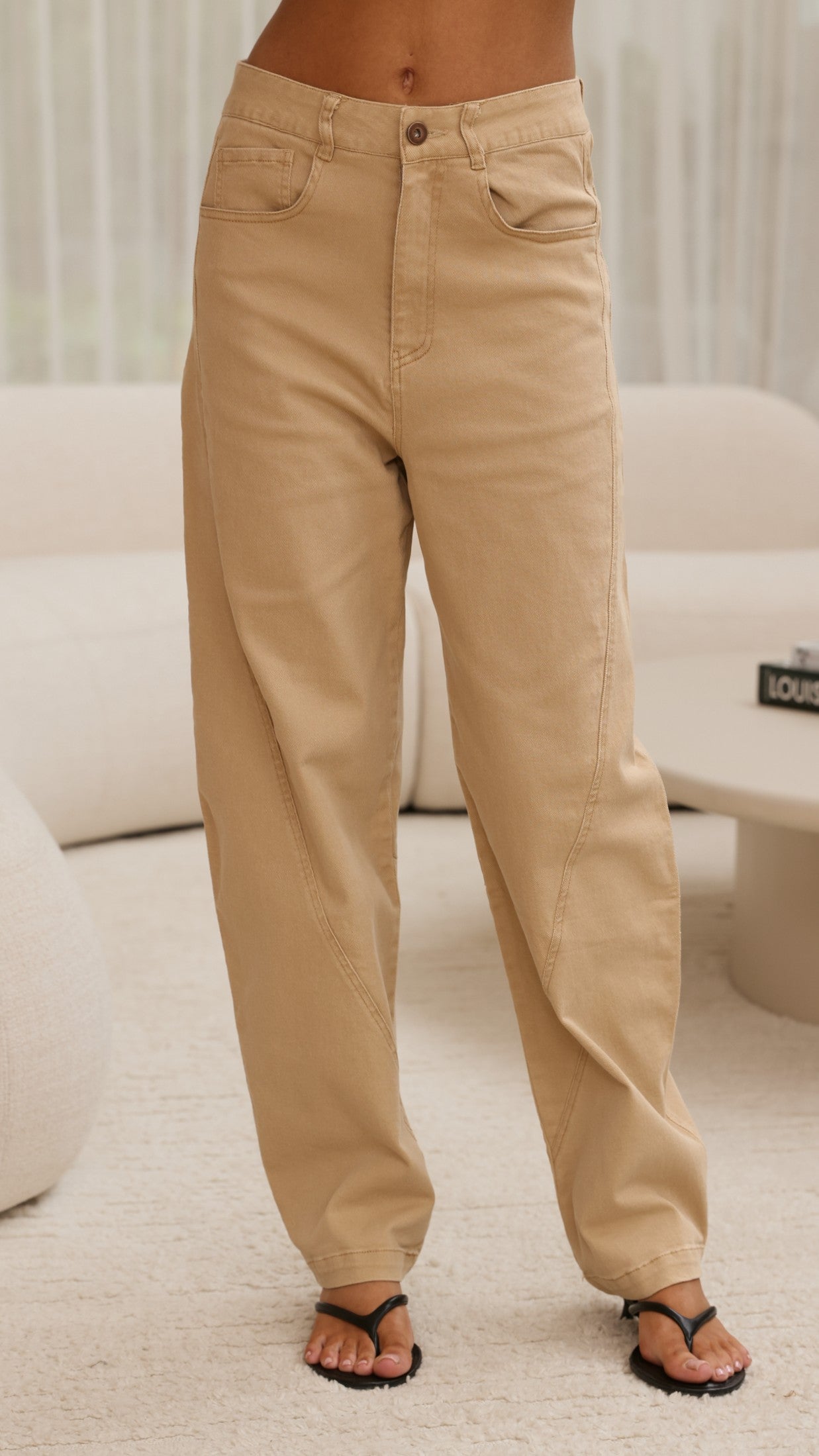 Delfina Jeans - Tan - Billy J