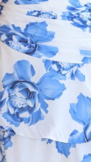 Nalani Maxi Dress - Blue Floral - Billy J