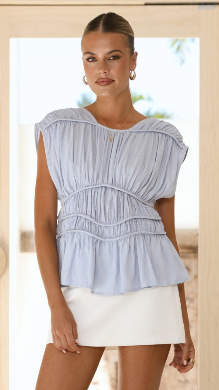 Amy Top - Blue - Billy J
