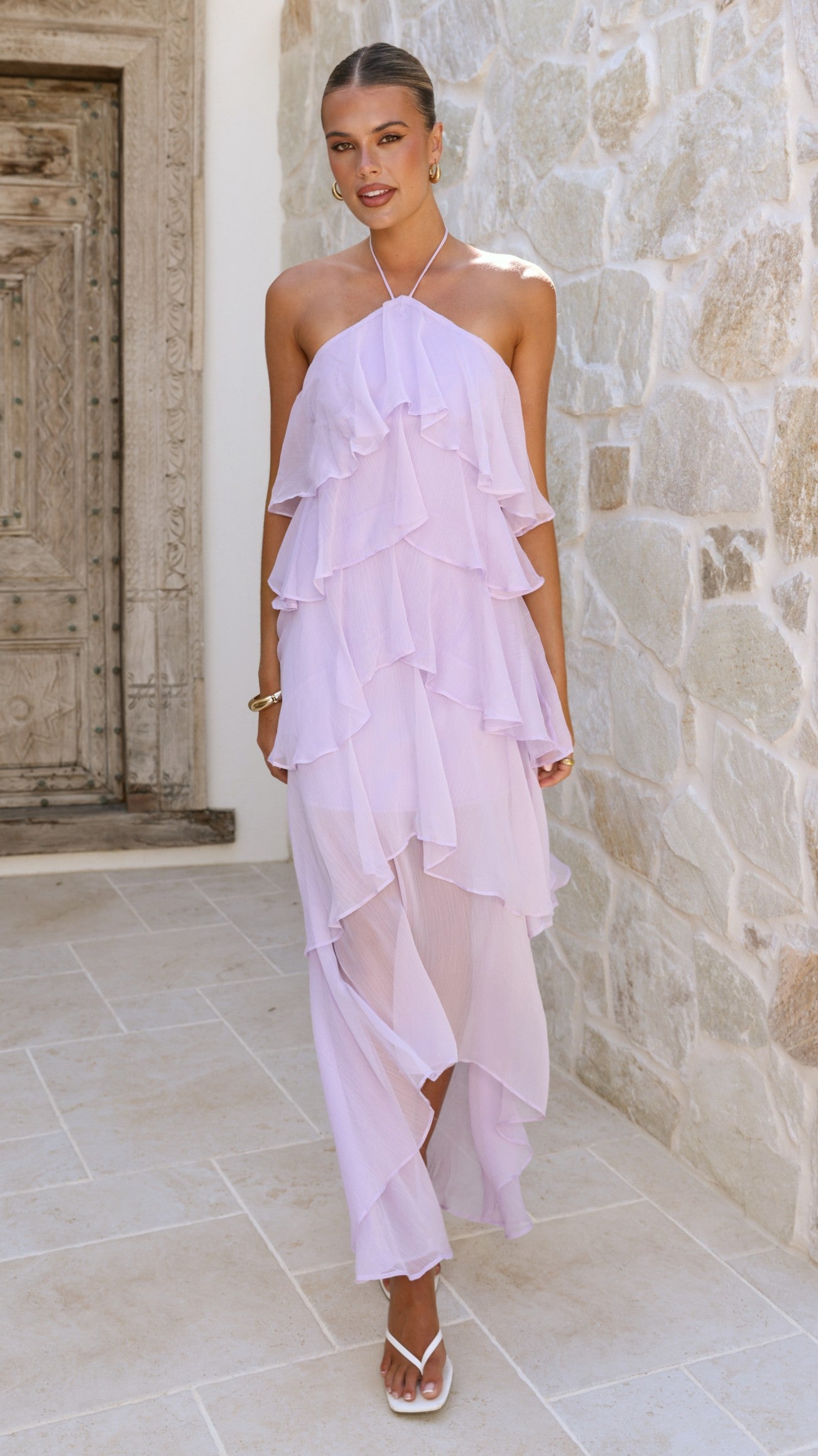 Soho Maxi Dress - Lilac - Billy J