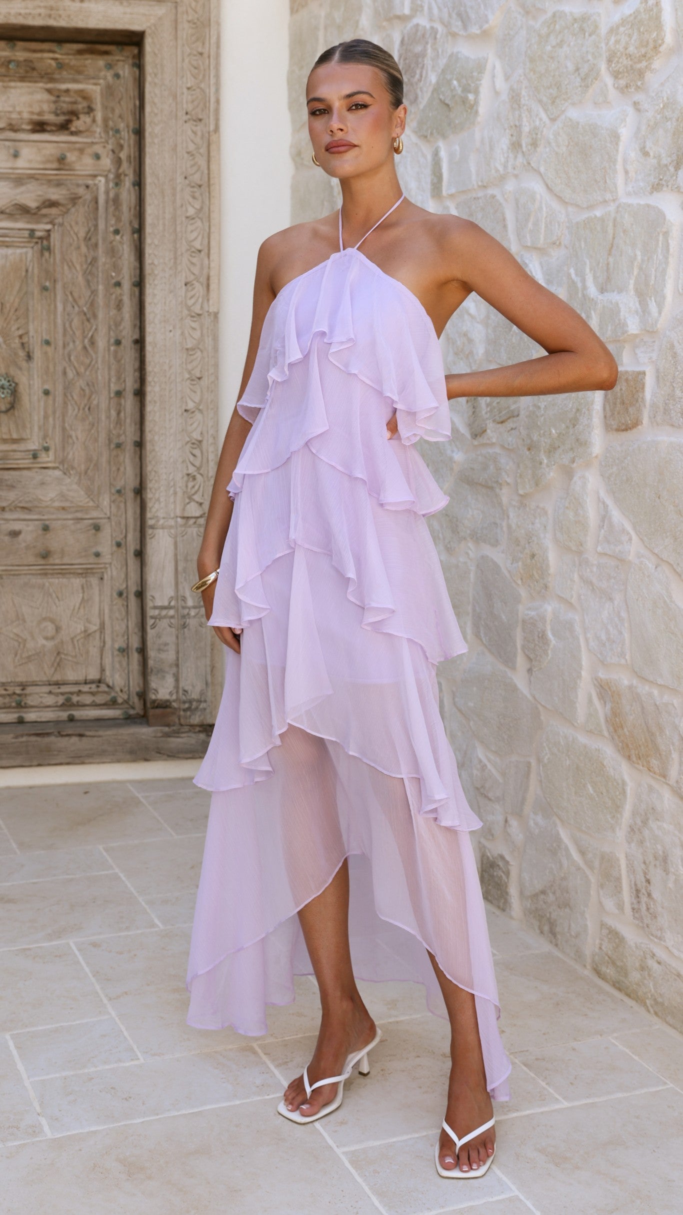 Soho Maxi Dress - Lilac - Billy J