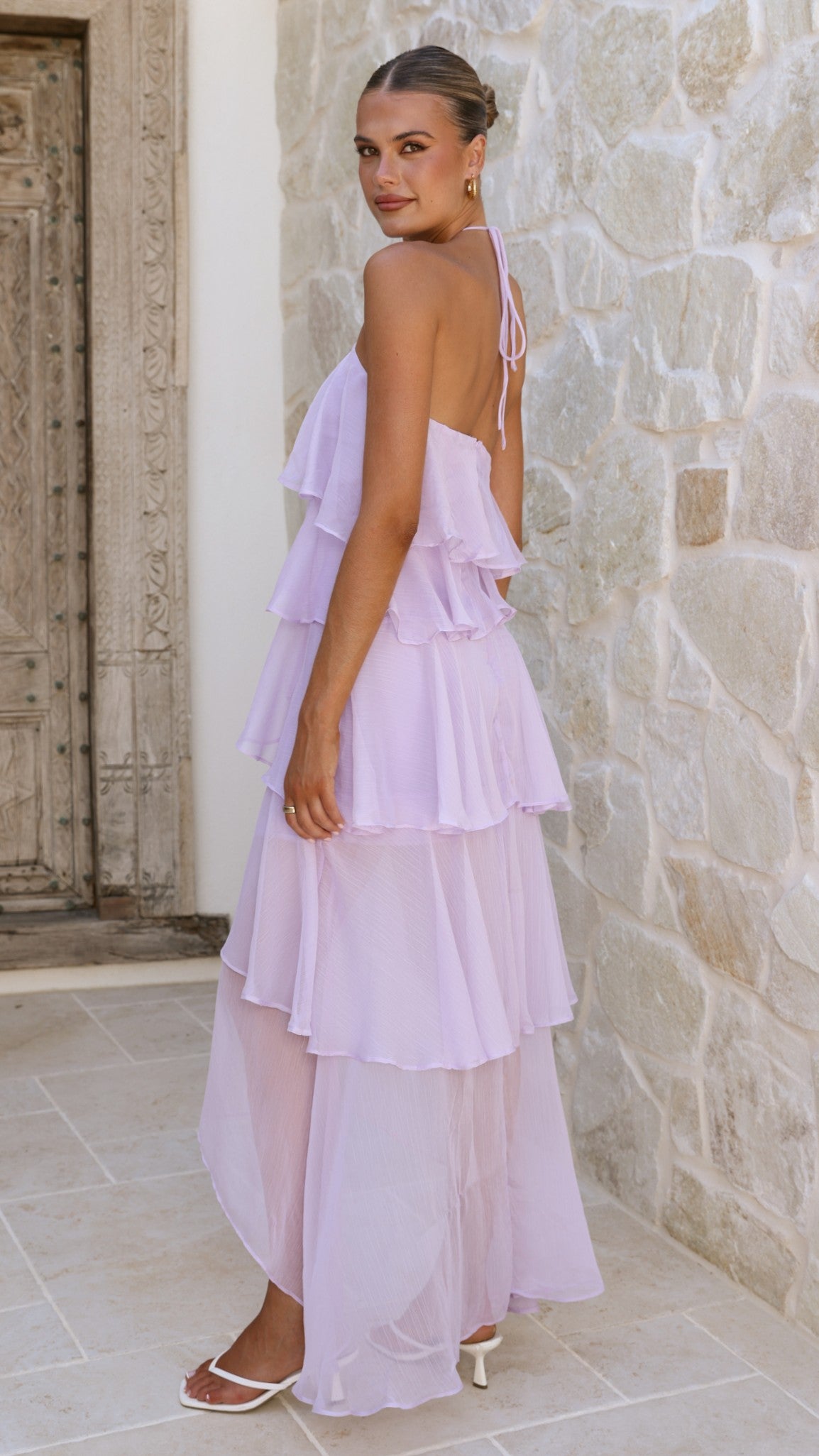 Soho Maxi Dress - Lilac - Billy J