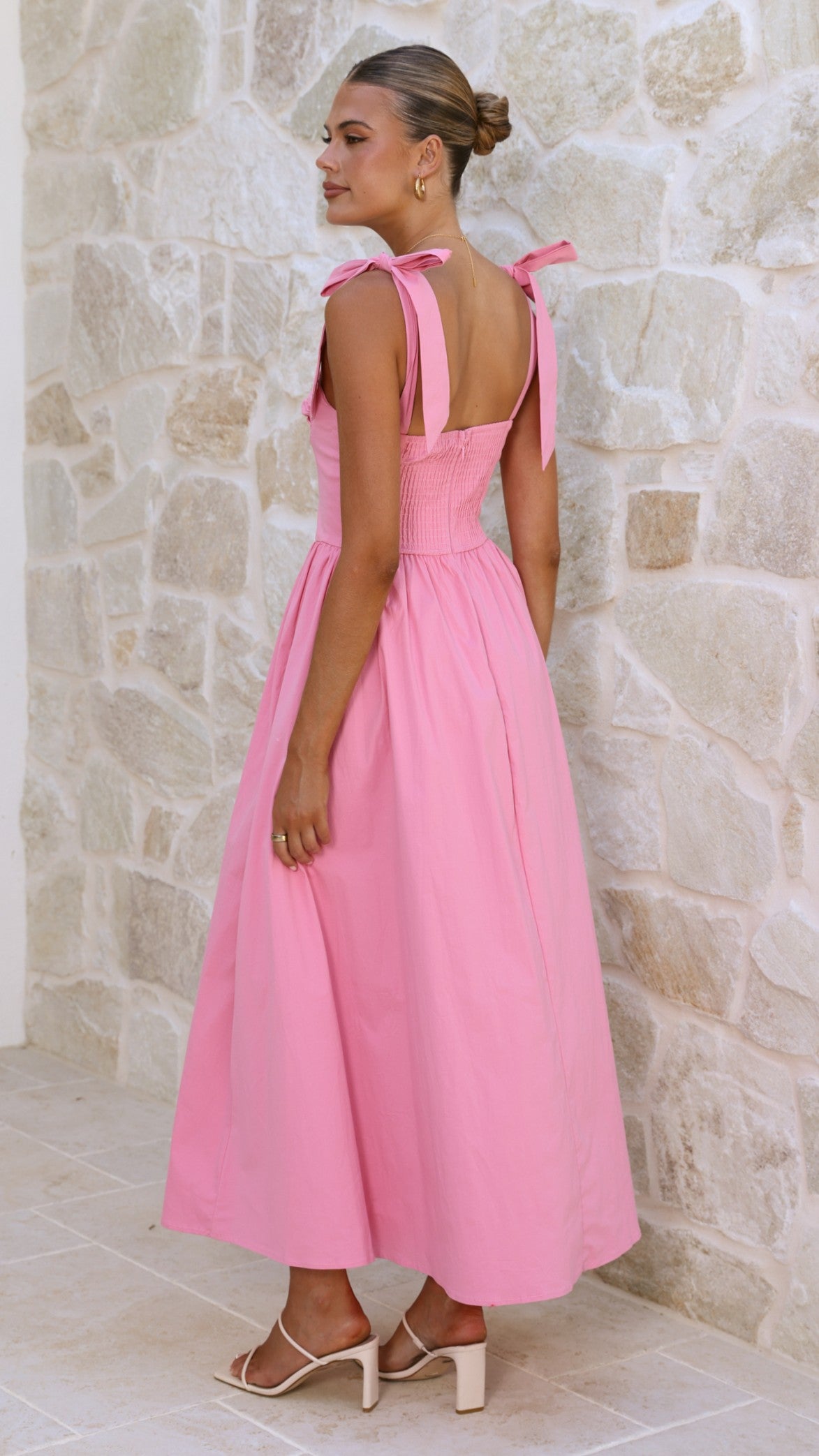 Haisley Maxi Dress - Pink - Billy J