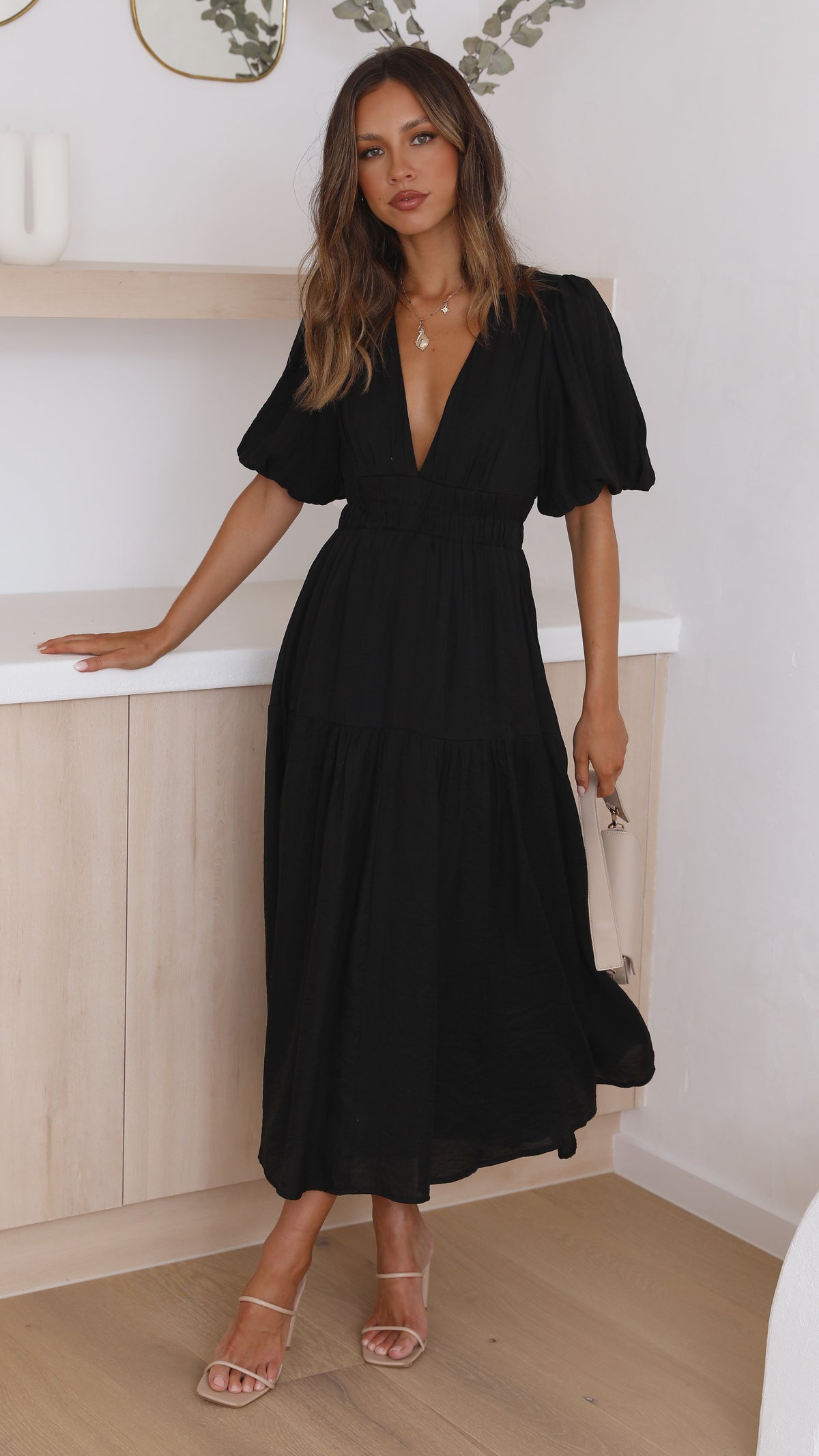 Erin Midi Dress - Black - Buy Women's Dresses