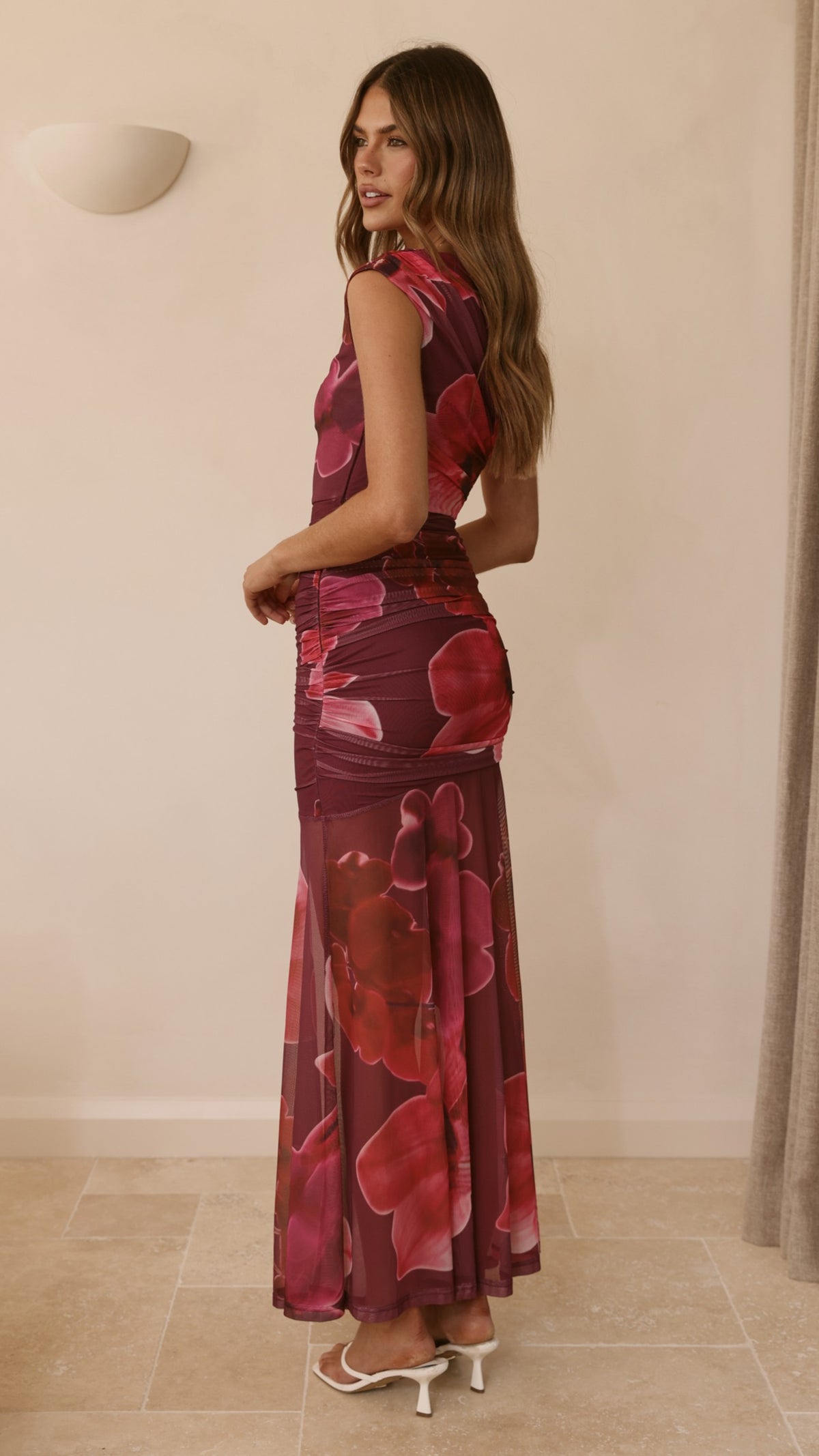 Delara Maxi Dress - Fuchsia - Billy J