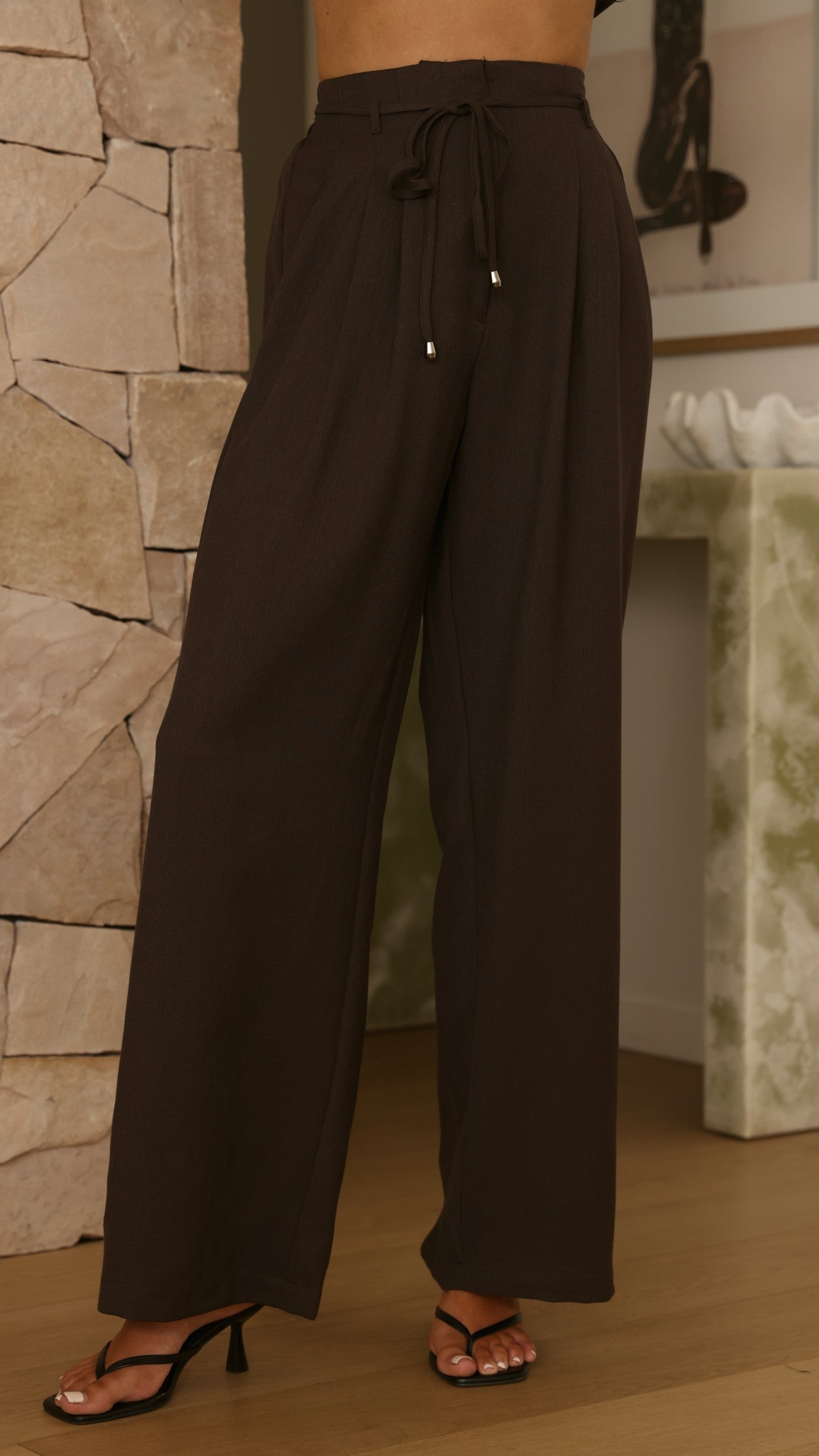 Rebekka Pants - Chocolate - Billy J