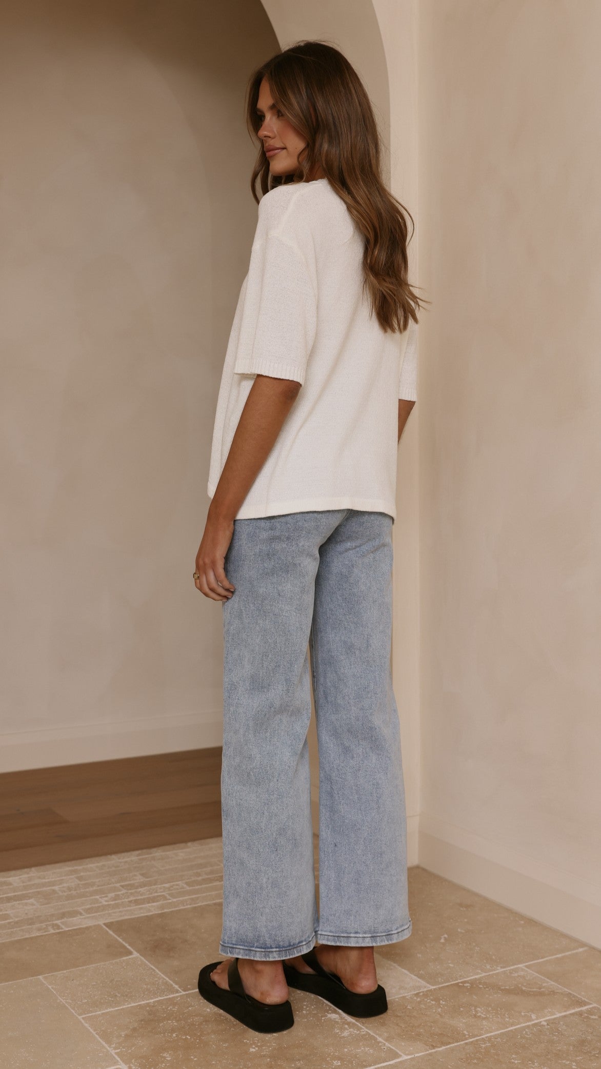 Vinnie Straight Leg Jeans - Light Blue - Billy J