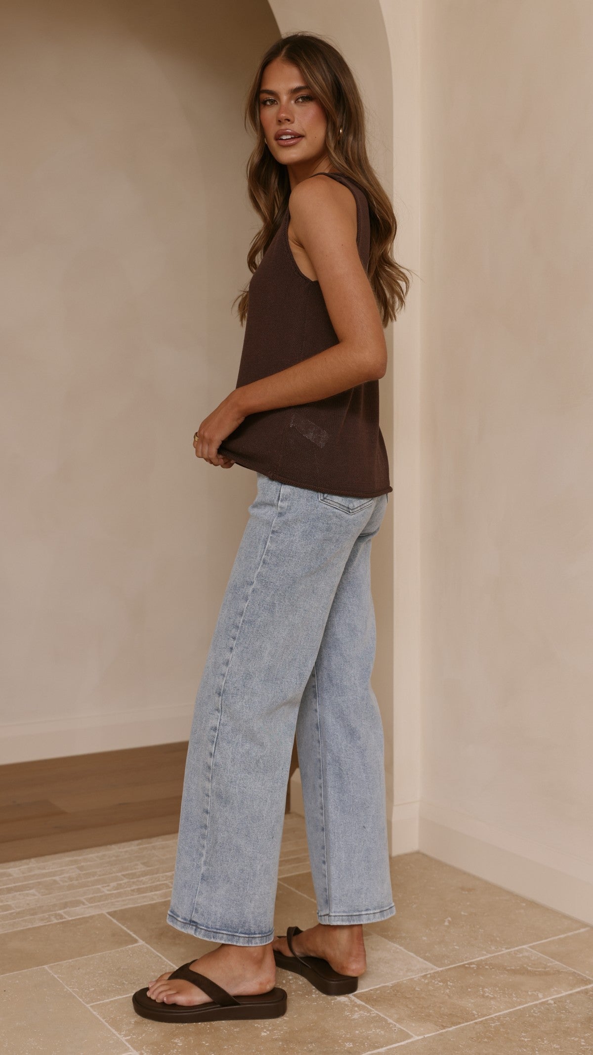 Vinnie Straight Leg Jeans - Light Blue - Billy J