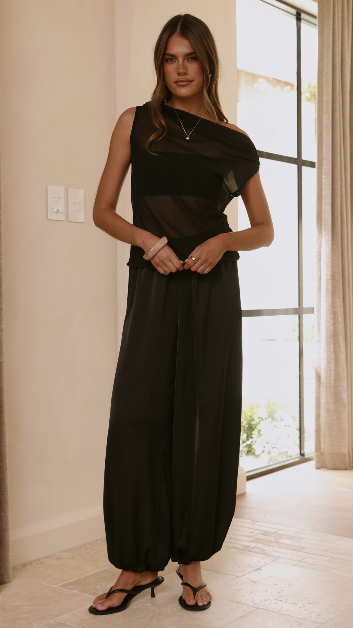 Ariella Pants - Black - Billy J